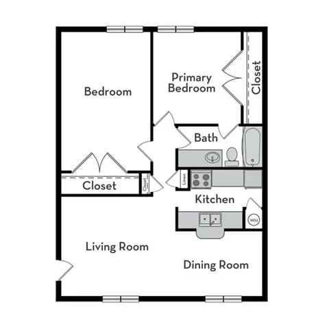 Two months free prorated over the 12 month lease period.