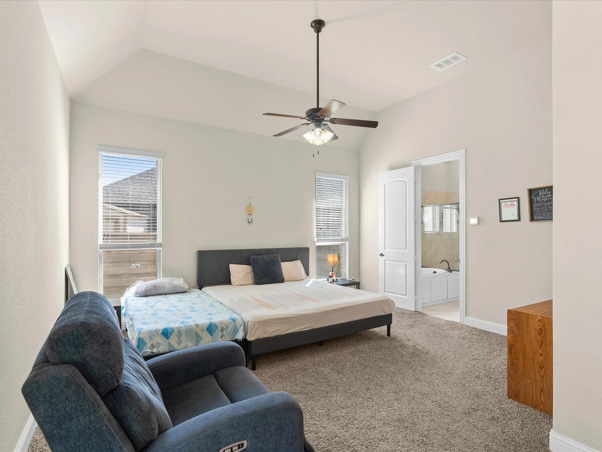 Extra space for living area
