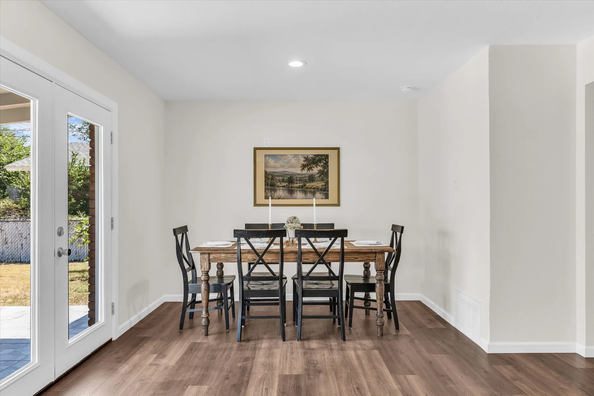 Wood-finish flooring