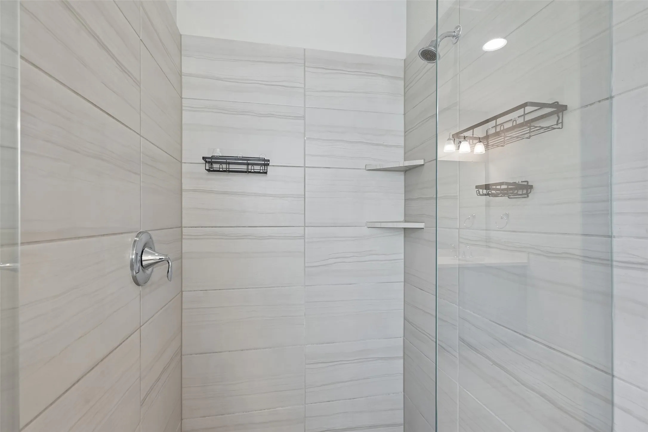 primary bathroom walk-in shower
