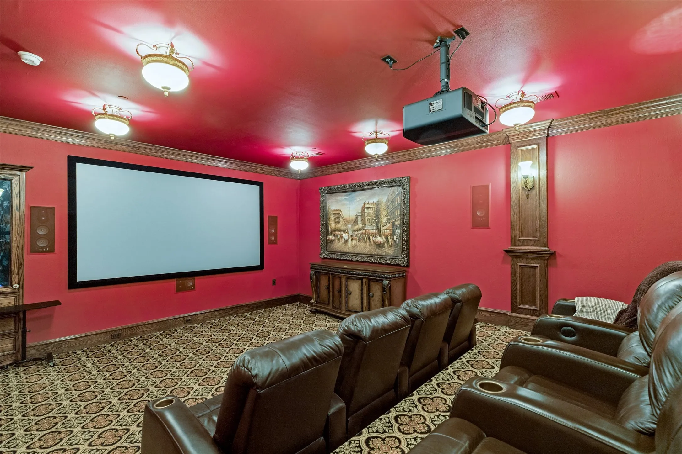 Downstairs Media Room