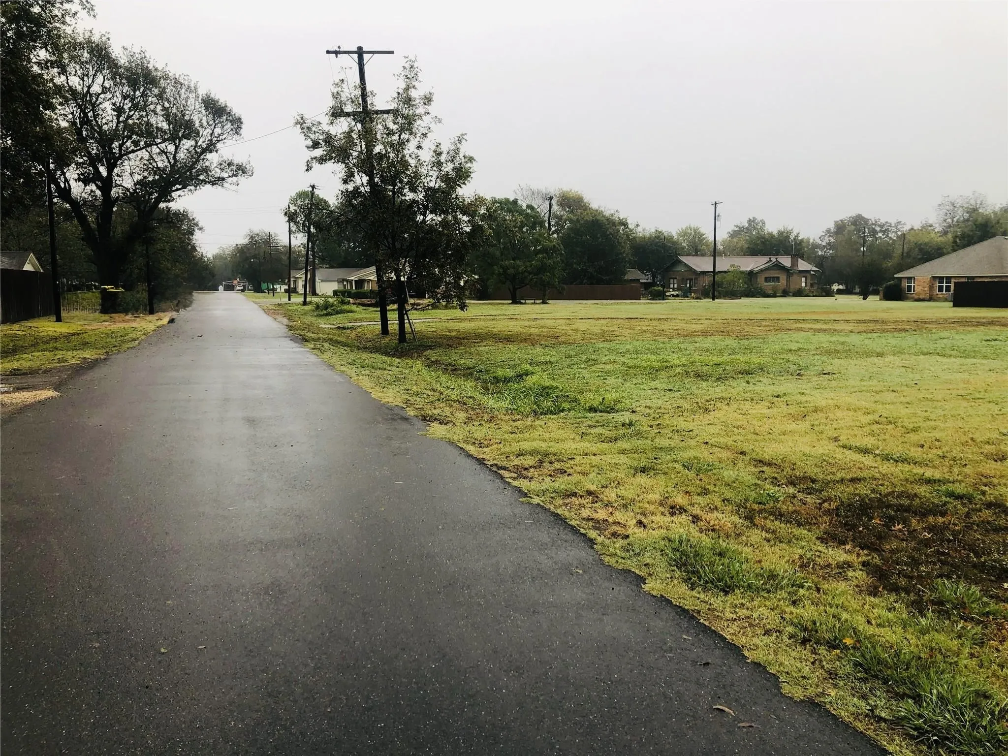 Utilities on road
