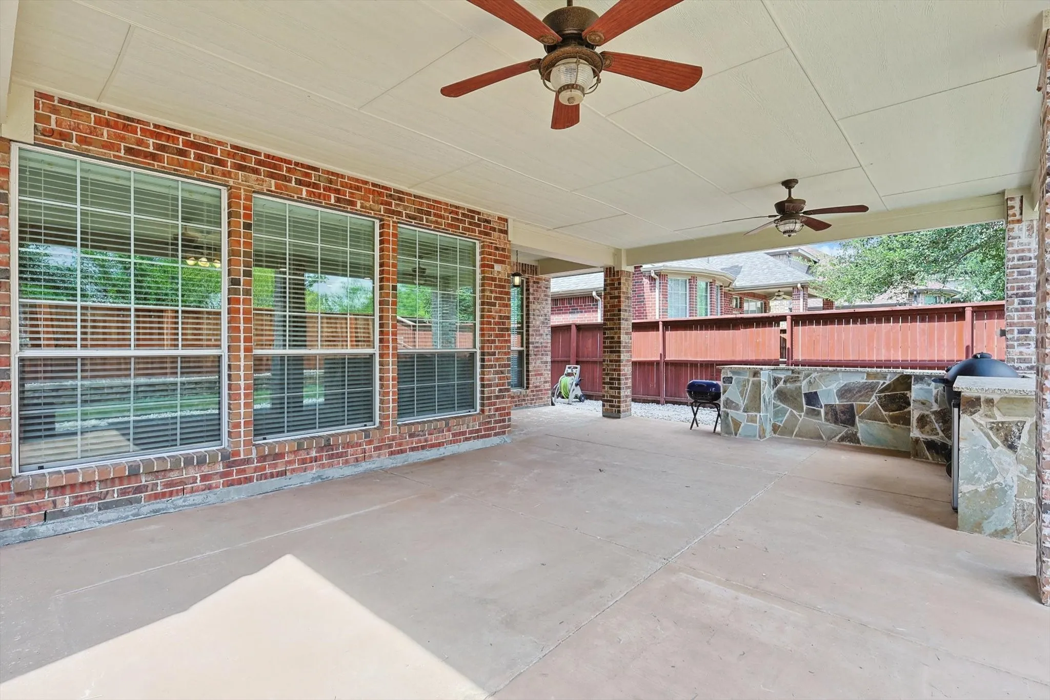 The extended patio is an incredible outdoor living​​‌​​​​‌​​‌‌​‌‌​​​‌‌​‌​‌​‌​​​‌​​ area.