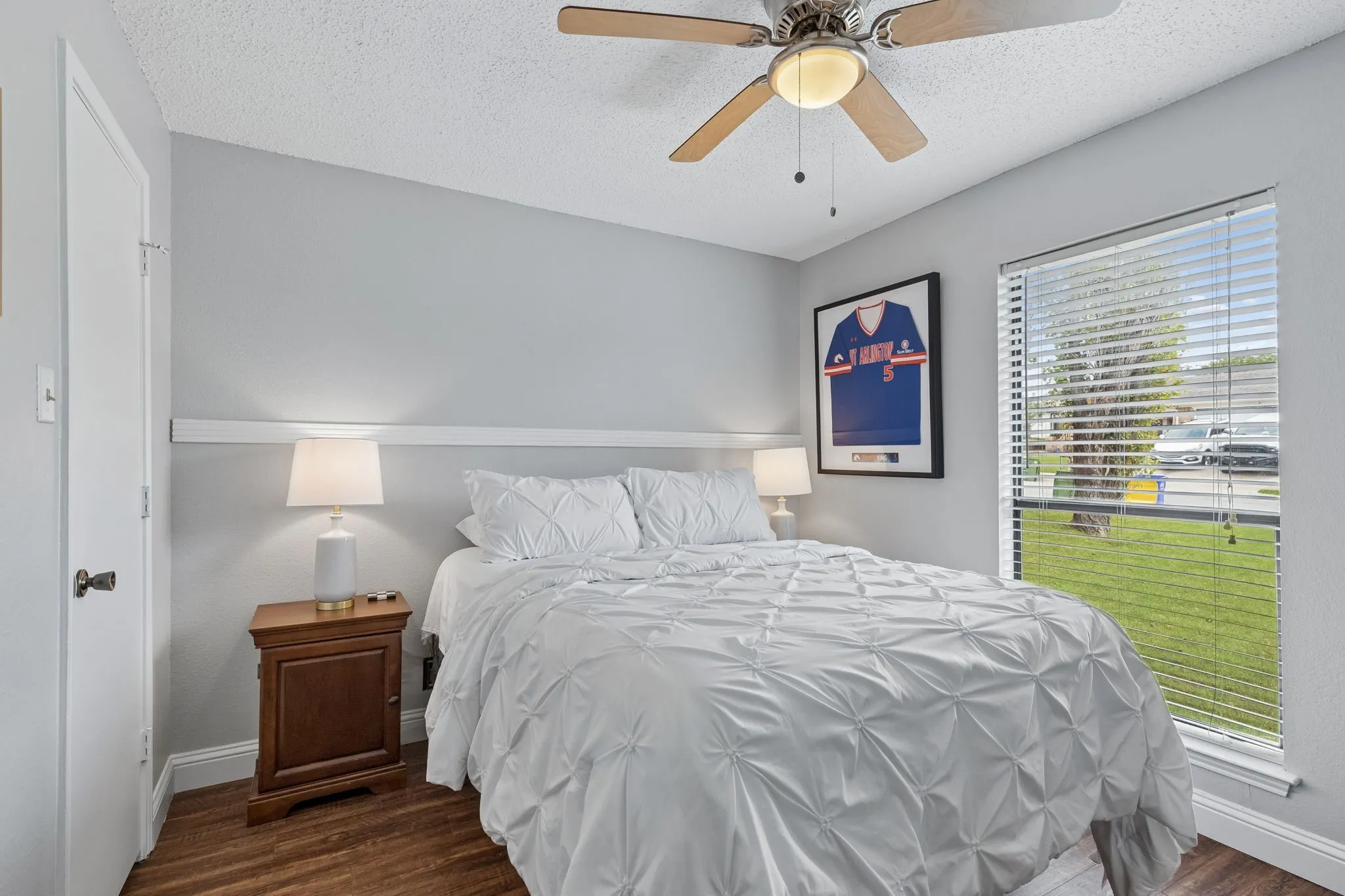 Front guest bedroom with fresh paint