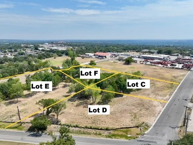 View from back of lot