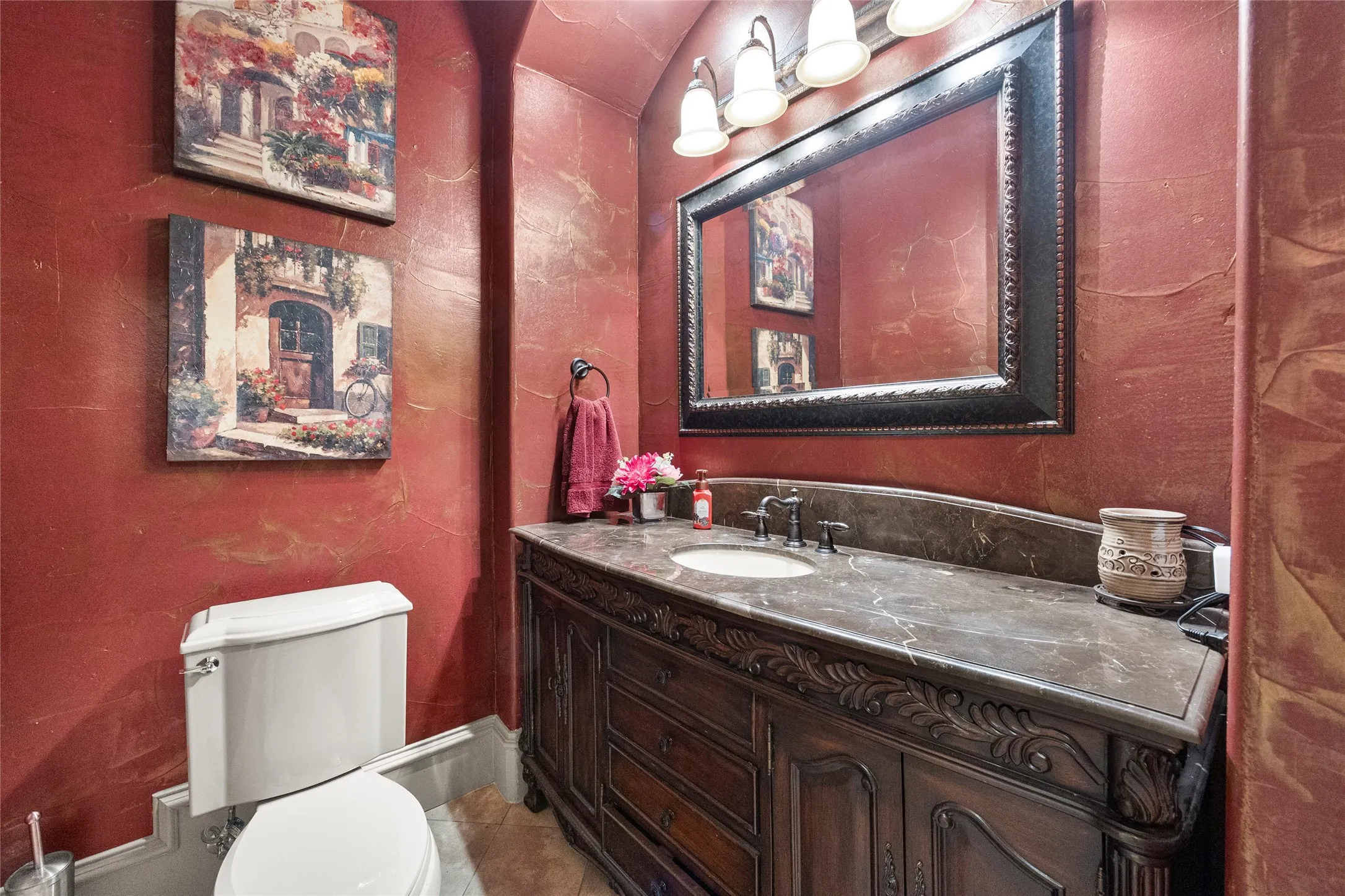 Half bath for guests