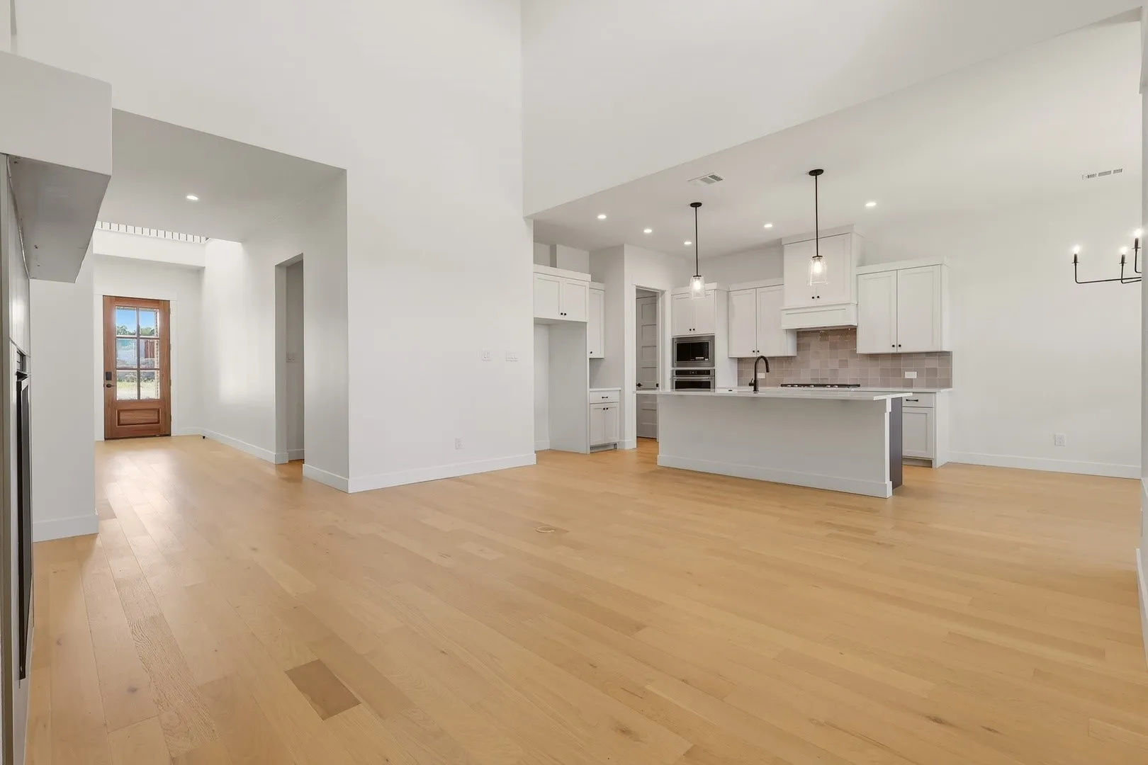 Representative Living and Kitchen