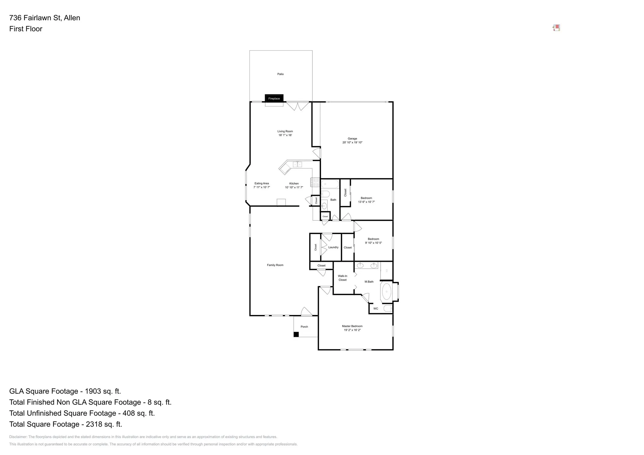 Single Family Residence For Sale in Collin County , 736 Fairlawn Street, Allen, Texas 75002, 3 Bedroom, 2 Bathroom, 2 Garage spaces, 1,978 Sqft, built in 1991, mls#21385911, Real Estate Agent in Allen, Homes For Sale in Collin county, Homes For Sale in Allen, Realtor in Allen Texas, Real Estate Brokerage Independent Realty Texas, Luminita Cordes Realtor