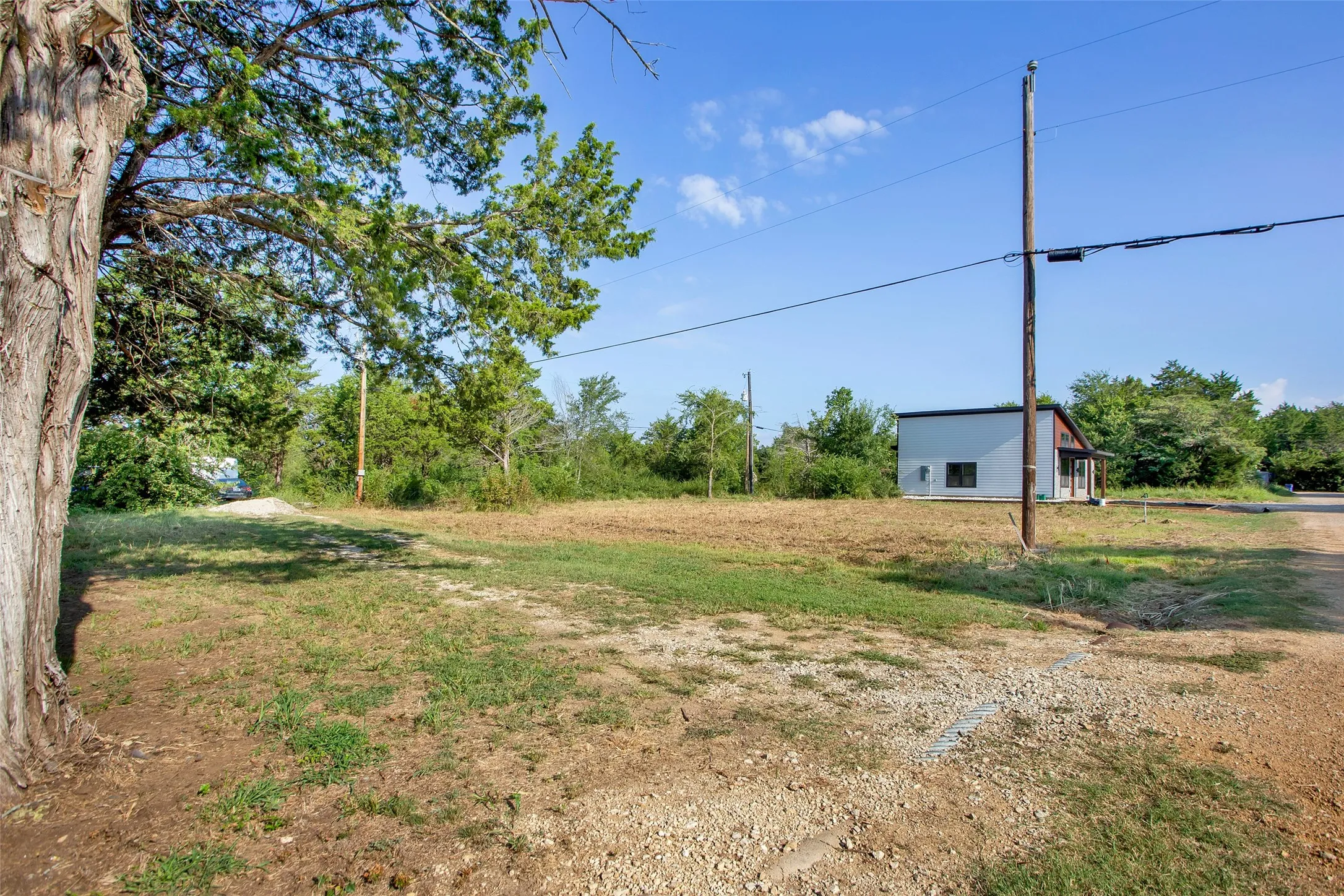 View from Front Right Corner of Lot