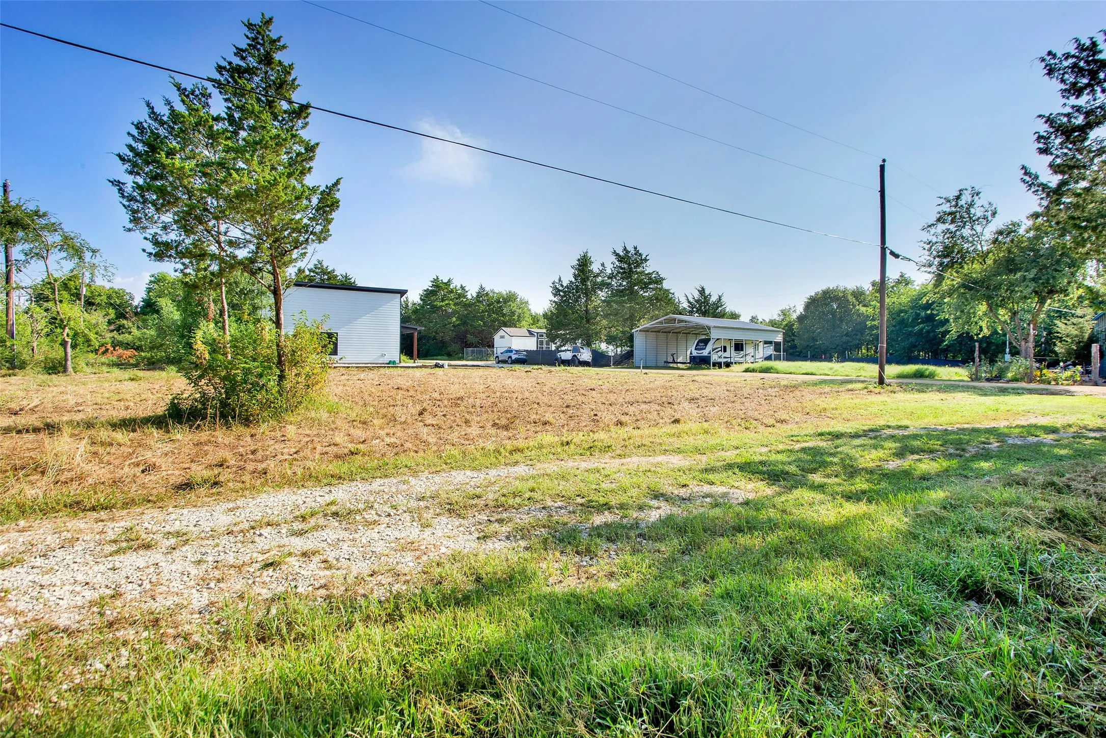 View from Back Right Corner of Lot