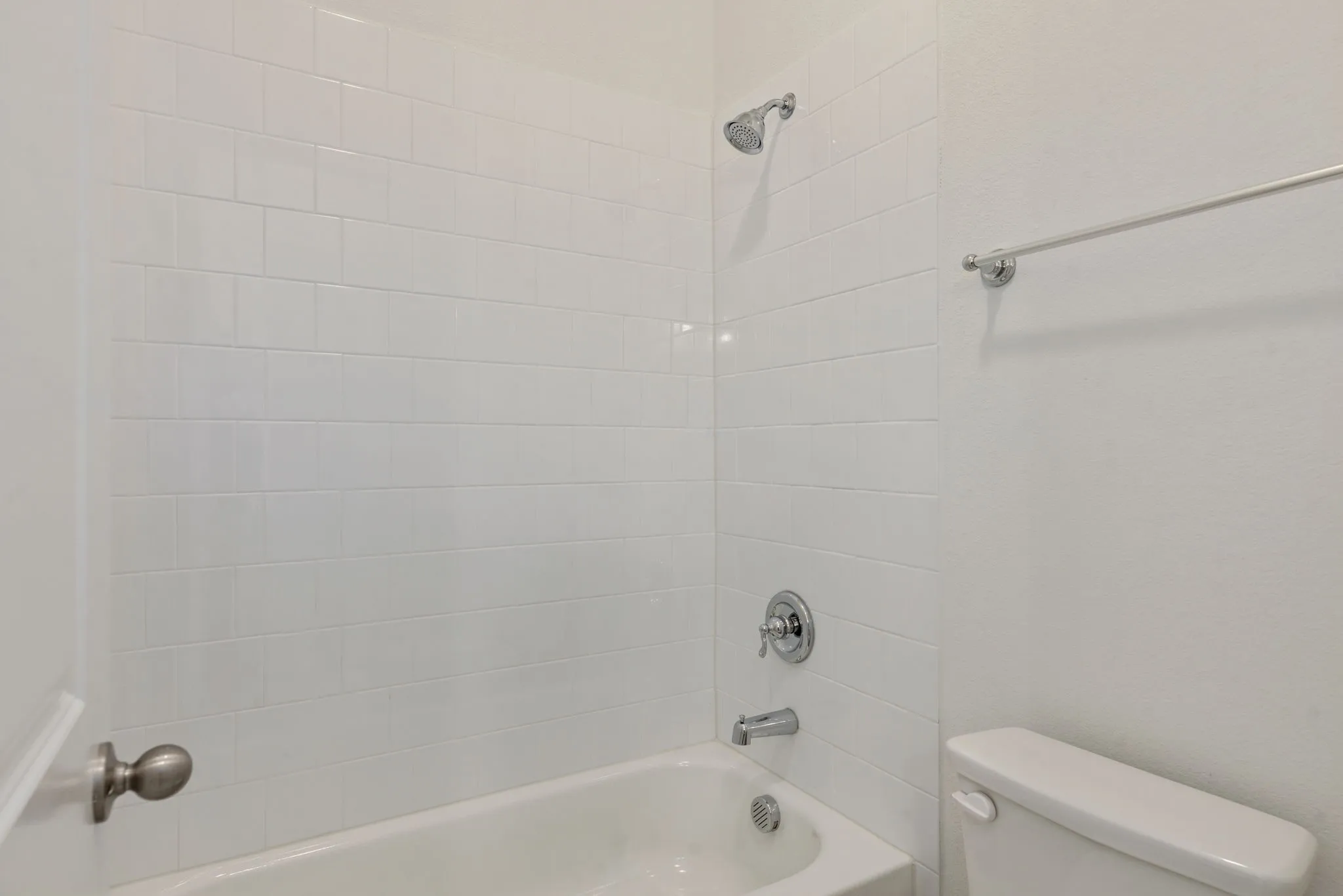 The secondary bathroom is well appointed.