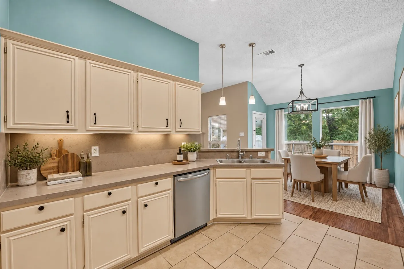 Virtual Staging of Kitchen