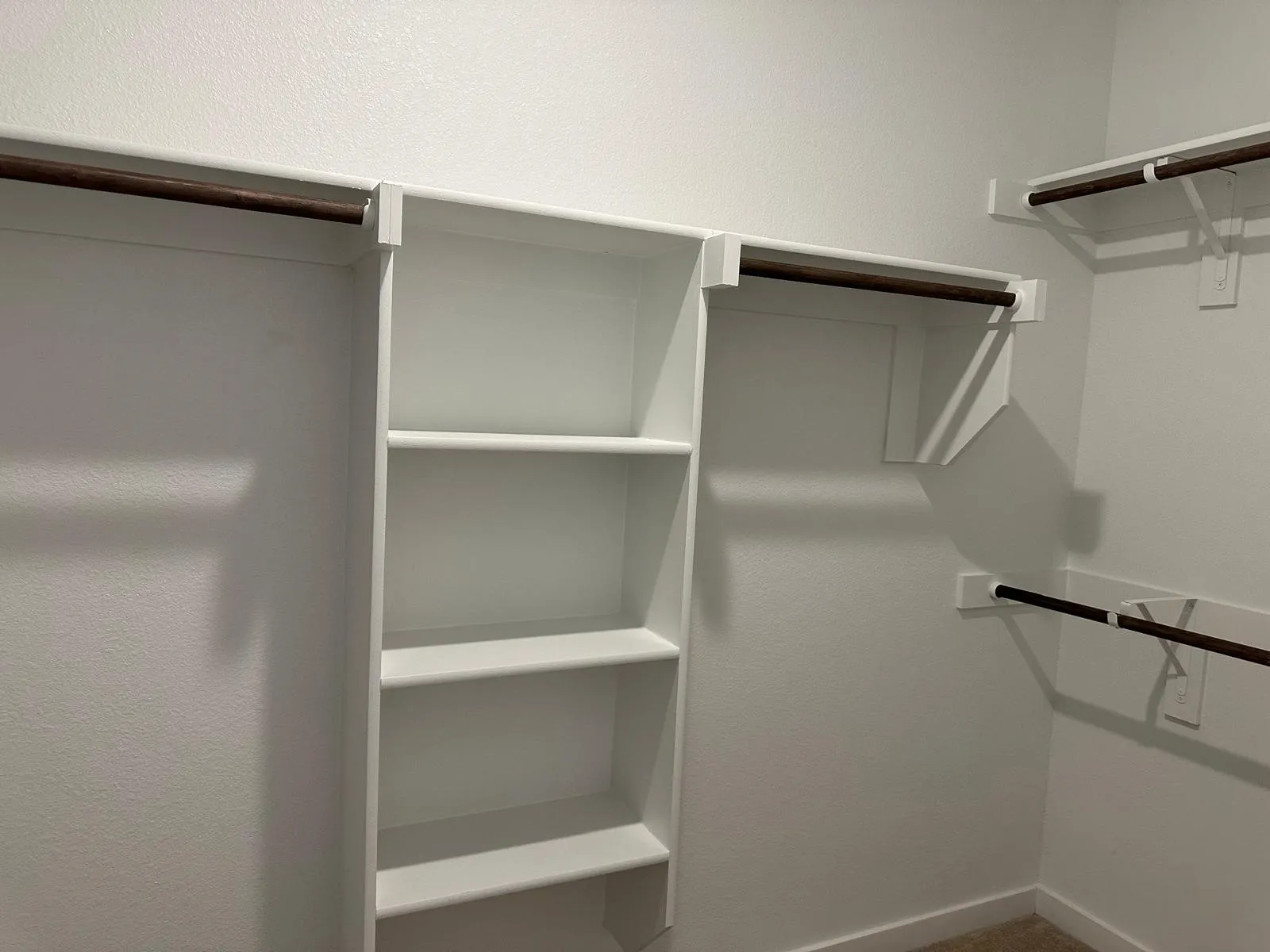 View of spacious closet