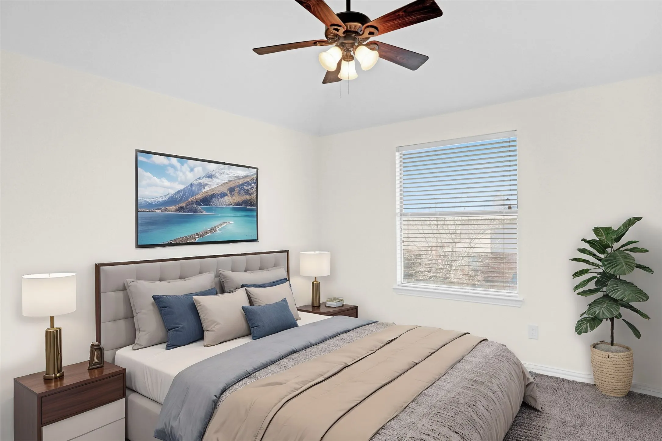 Bedroom 3 - Virtually Staged