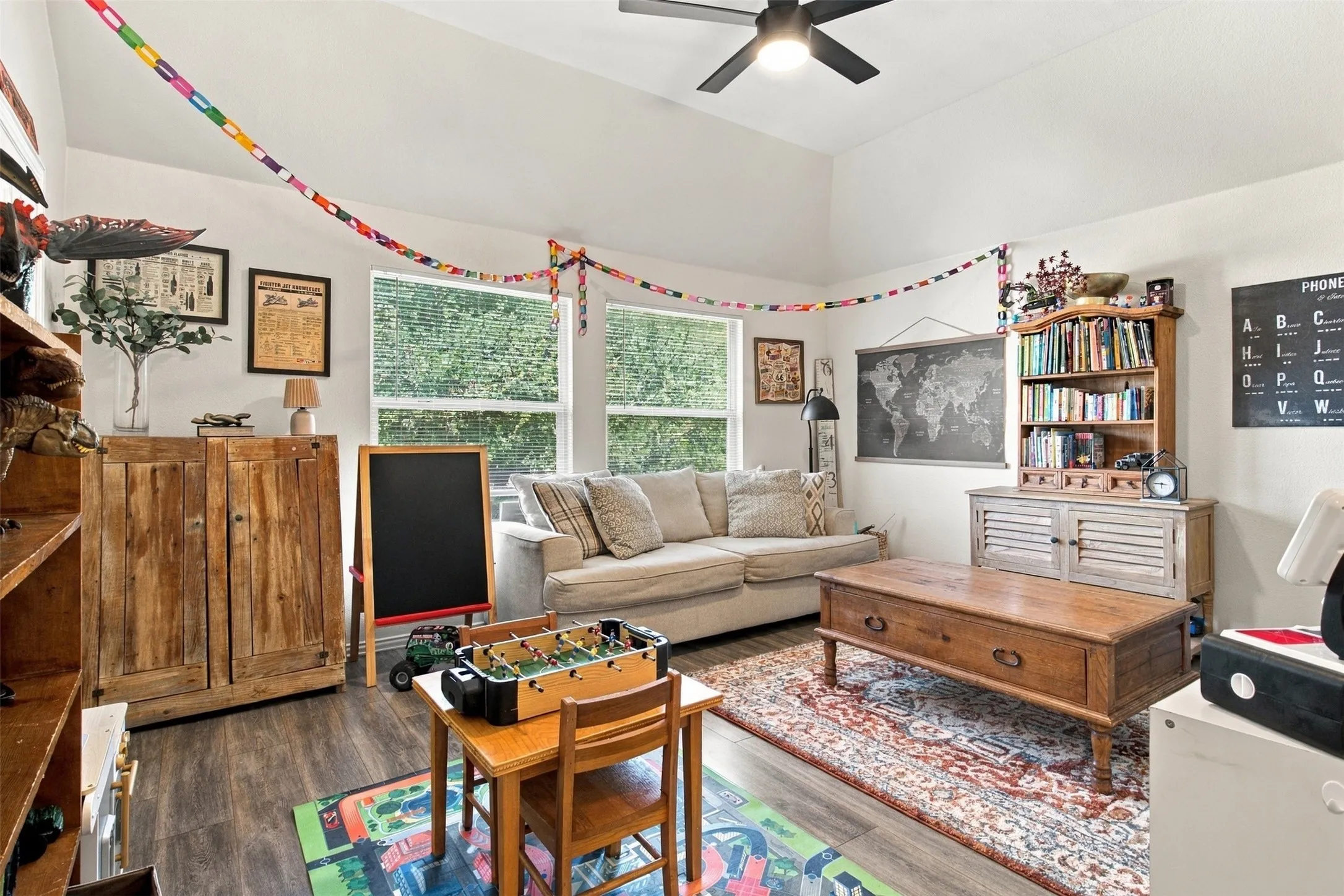 Upstairs Flex space