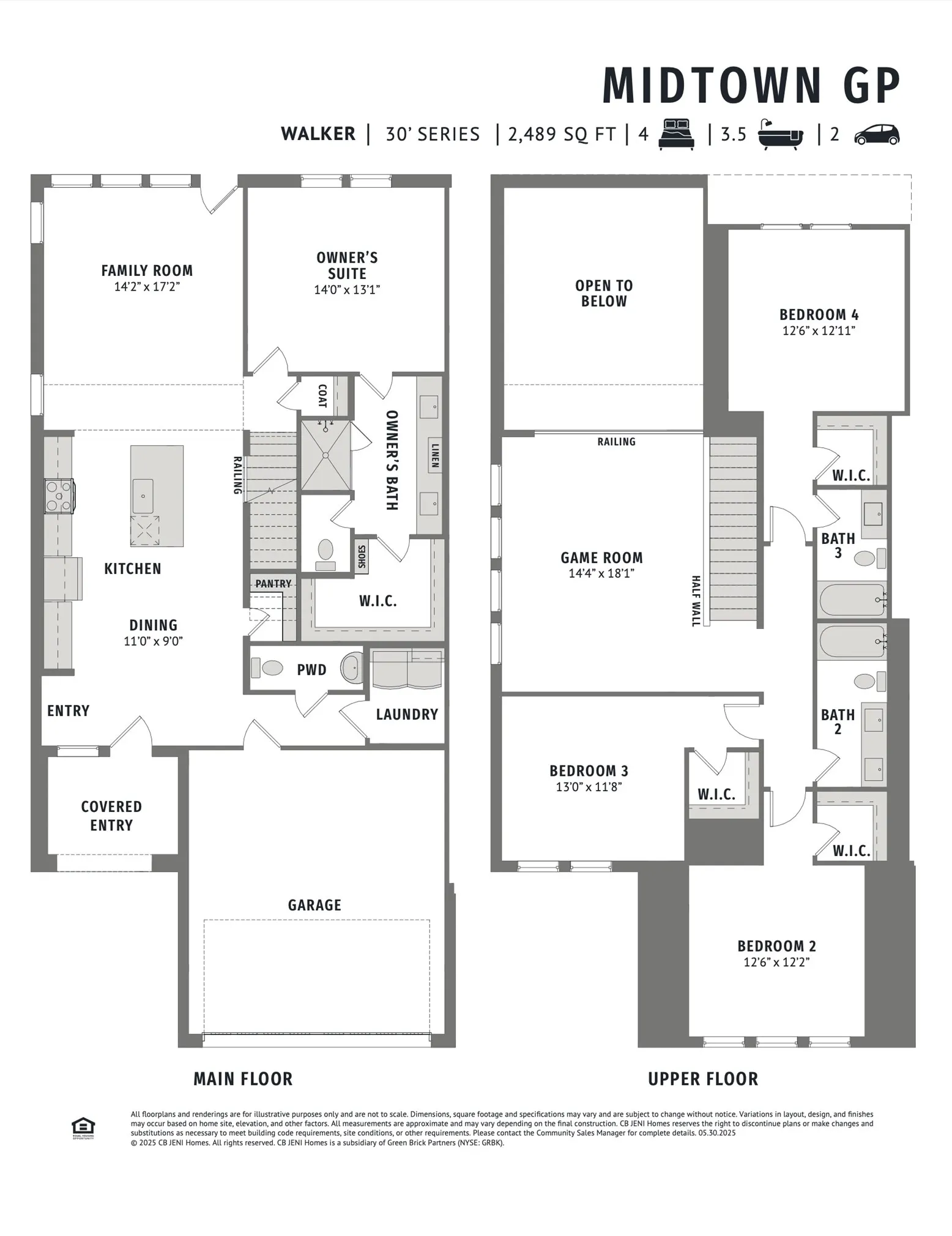 With a fantastic main floor primary suite, spacious secondary bedrooms, great entertaining space, lots of storage and a private, fenced back yard, you'll love everything our new Walker floor plan has to offer!