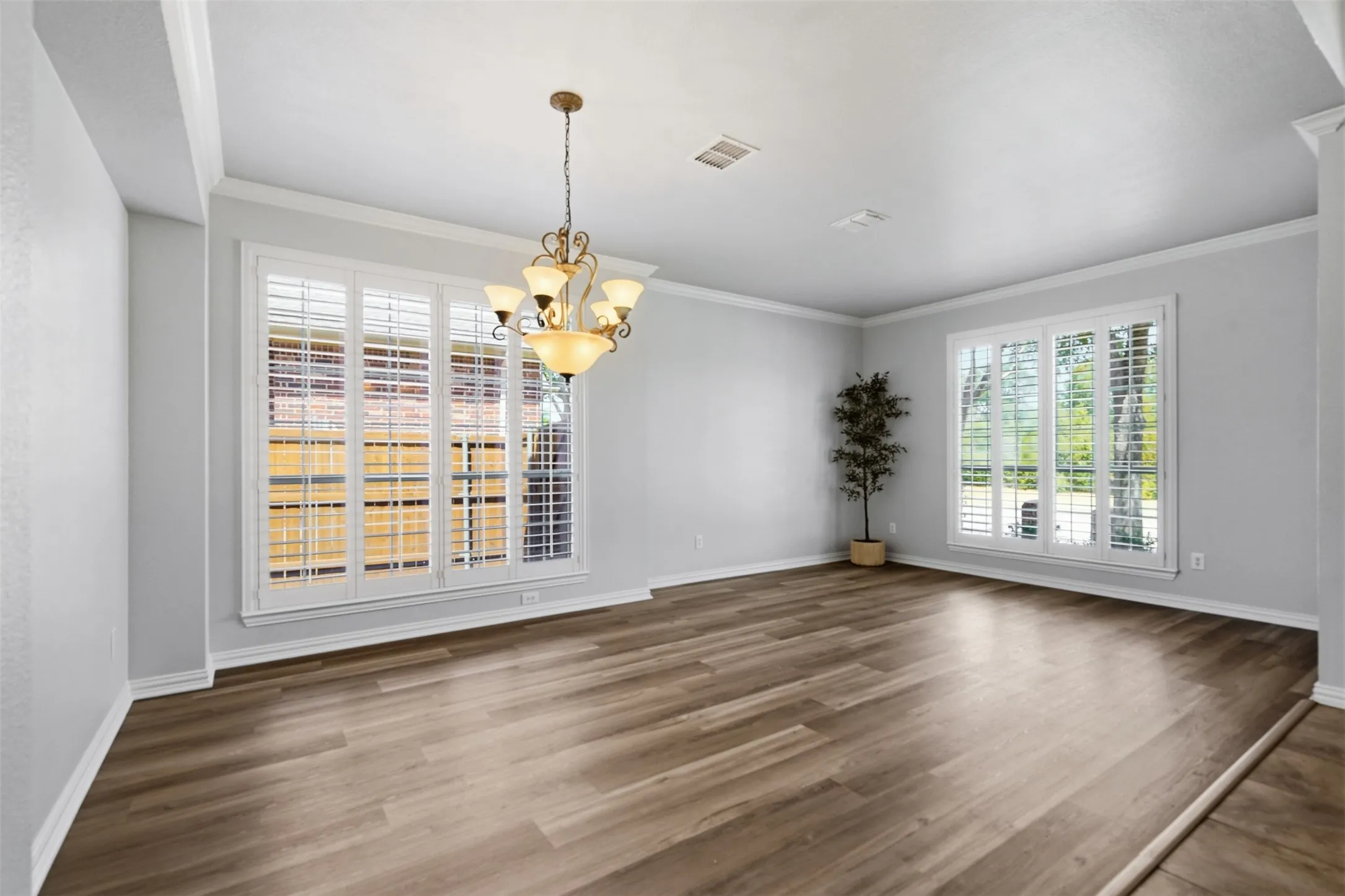 Formal Dining & secondary living space
