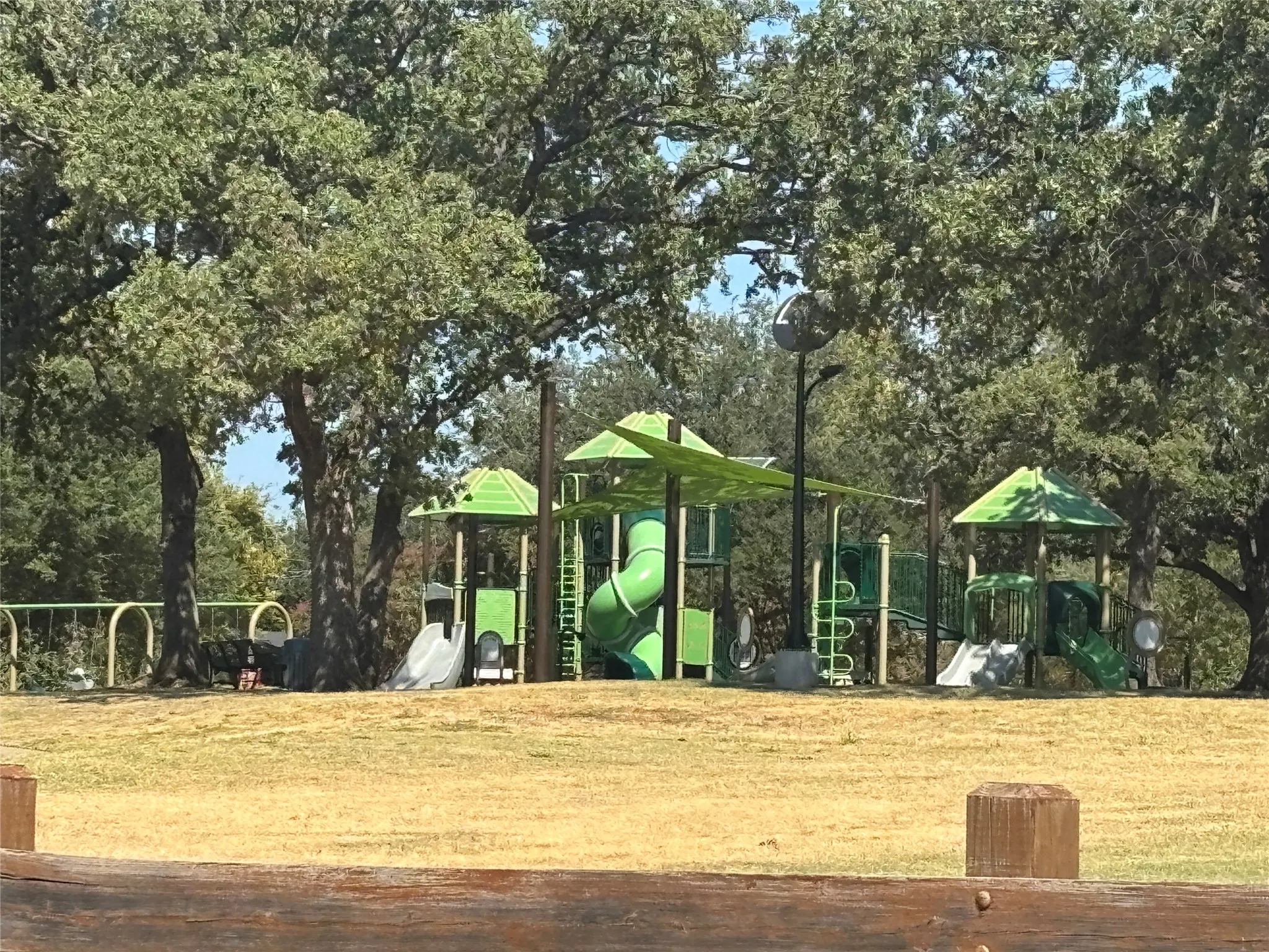 Park includes walking trail and playground
