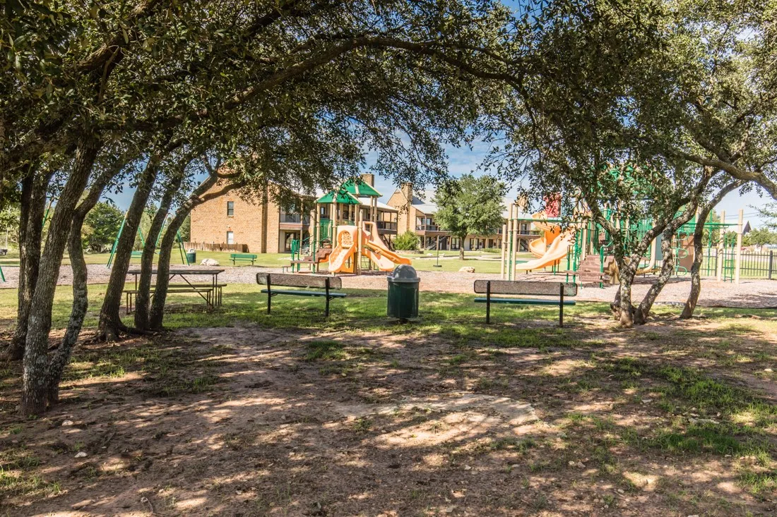 Community playground area