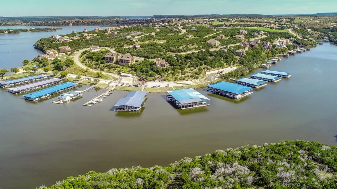 VIP Marina is just down the road from this lot