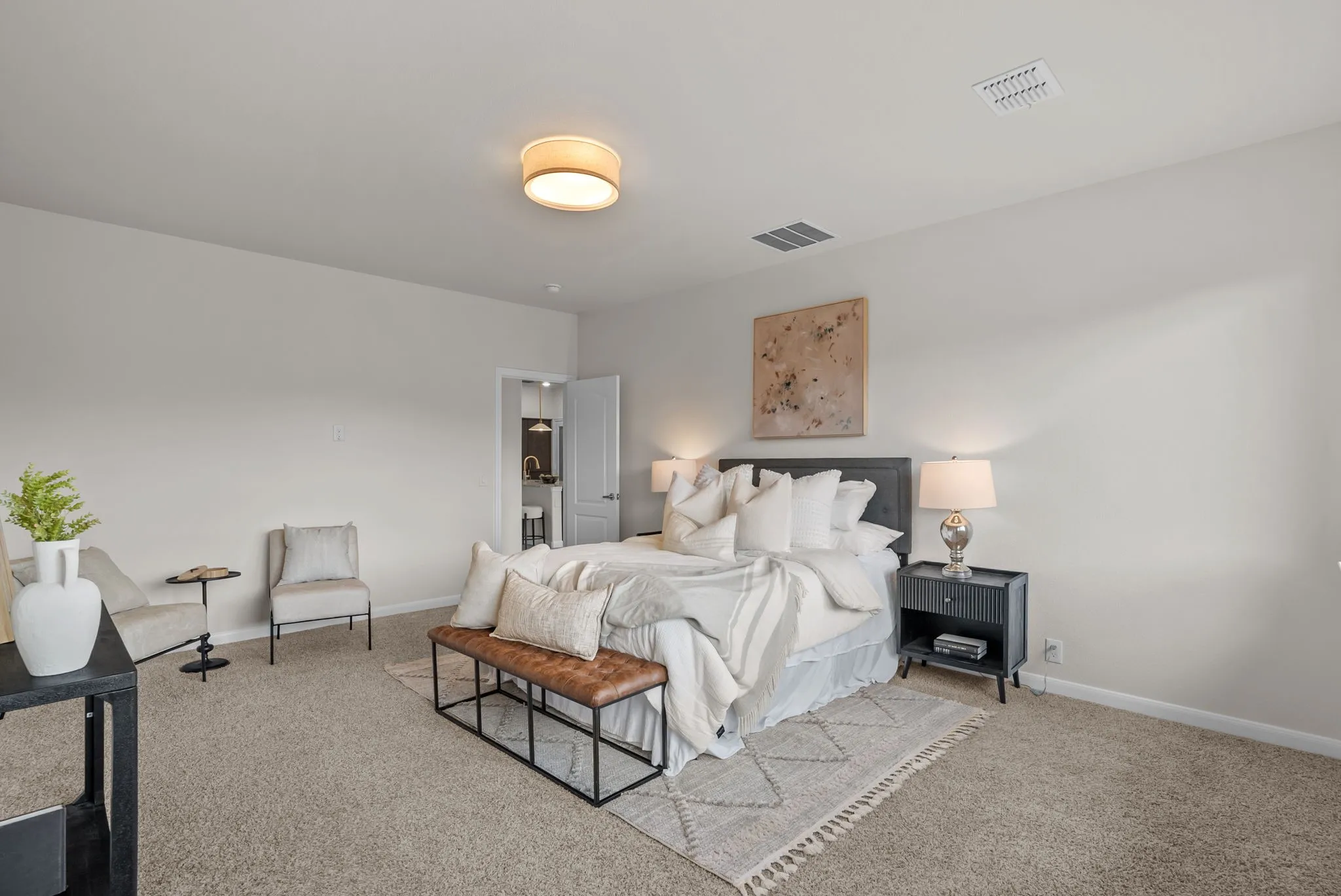 Primary bedroom on first floor