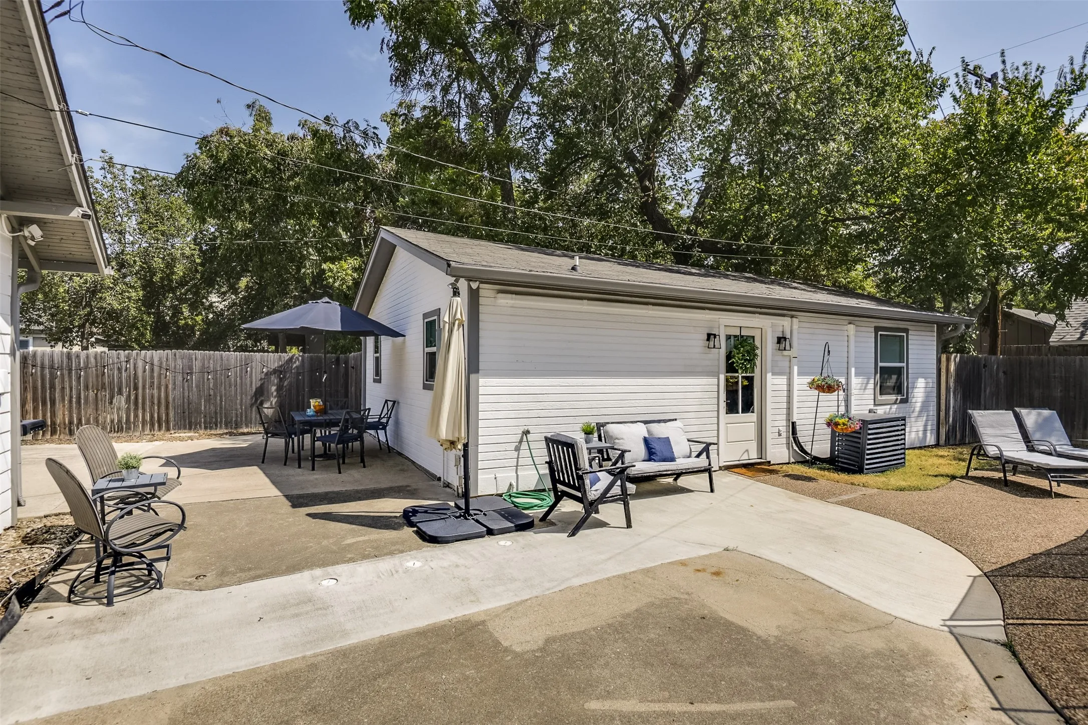 Looking for an ADU?  Look no further!  This versatile one-bedroom guest cottage offers endless possibilities ideal for an aging parent, college student, private home office, guest suite or potential income-producing opportunity, like a yoga studio.  How you use it is entirely up to you!