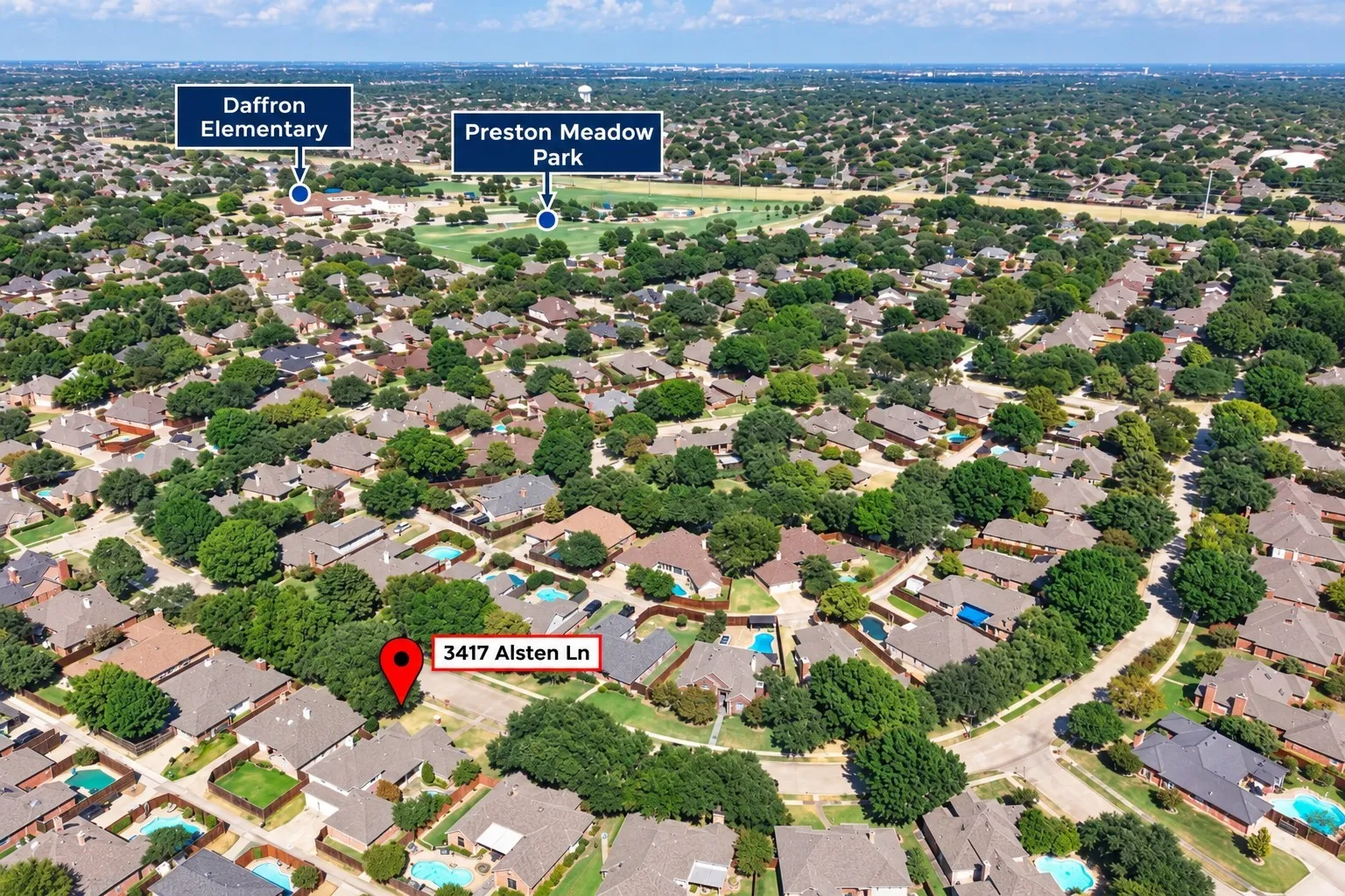 Just a short walk to the park and Daffron Elementary.