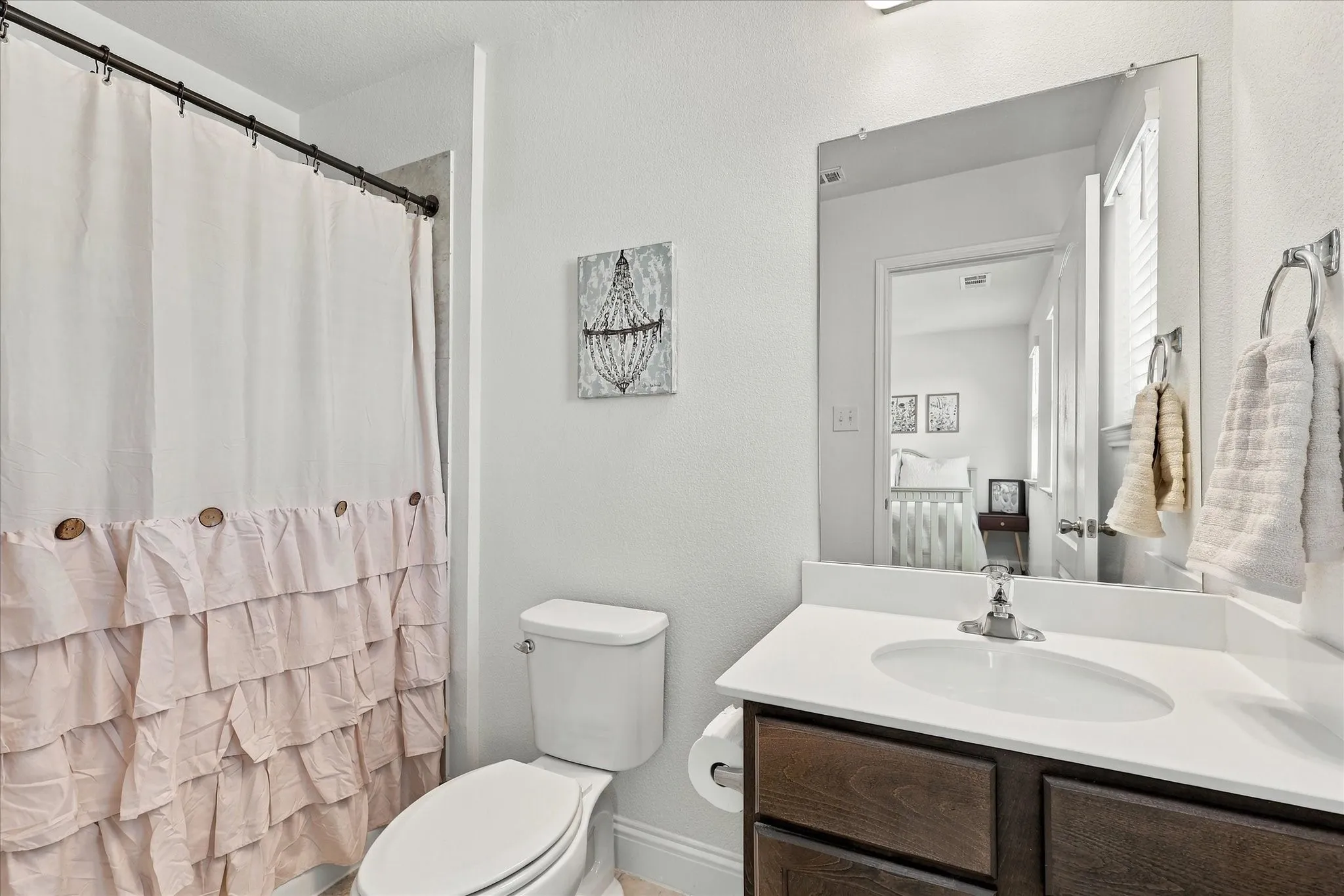 En suite bathroom