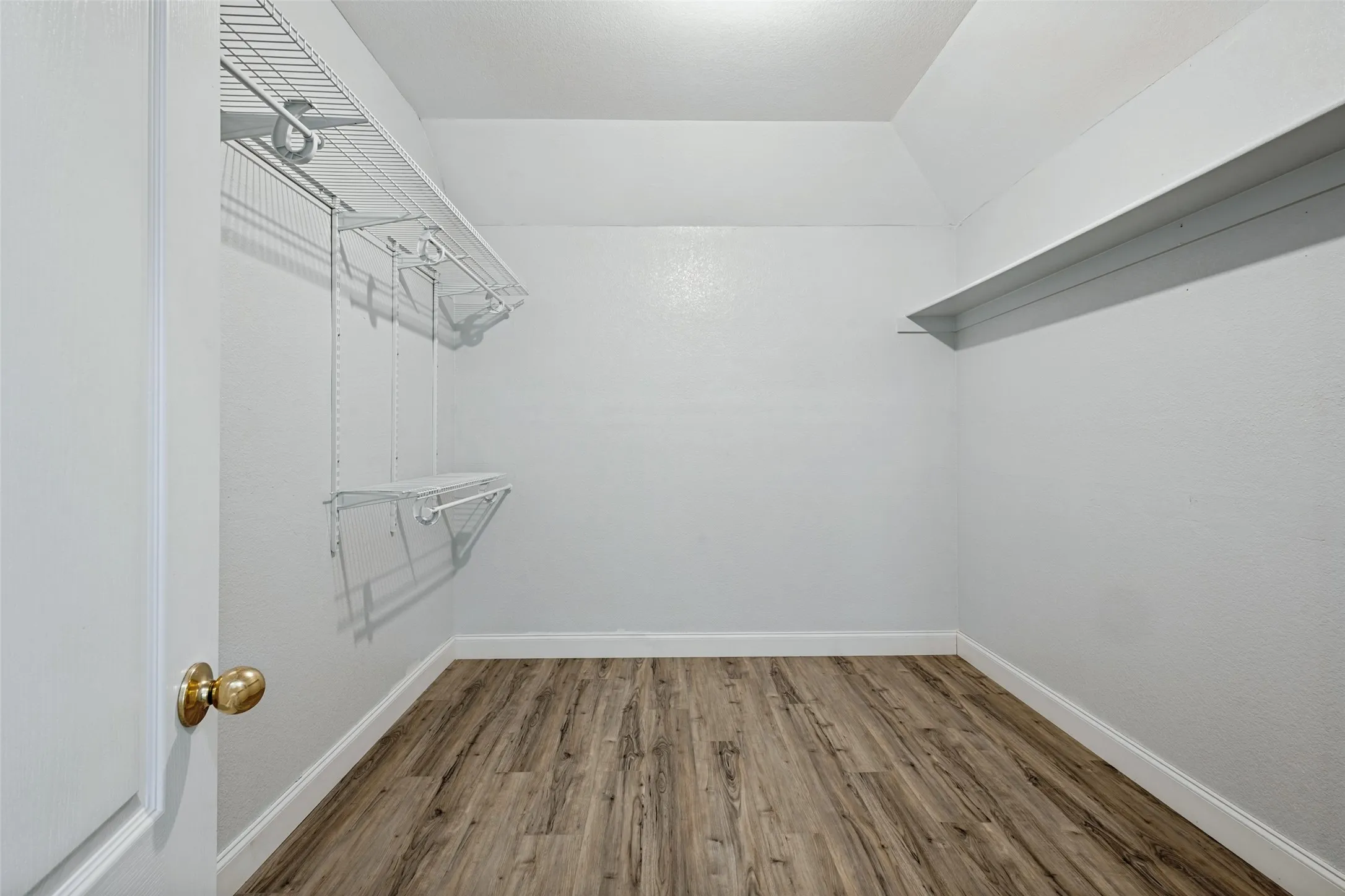 Large primary closet