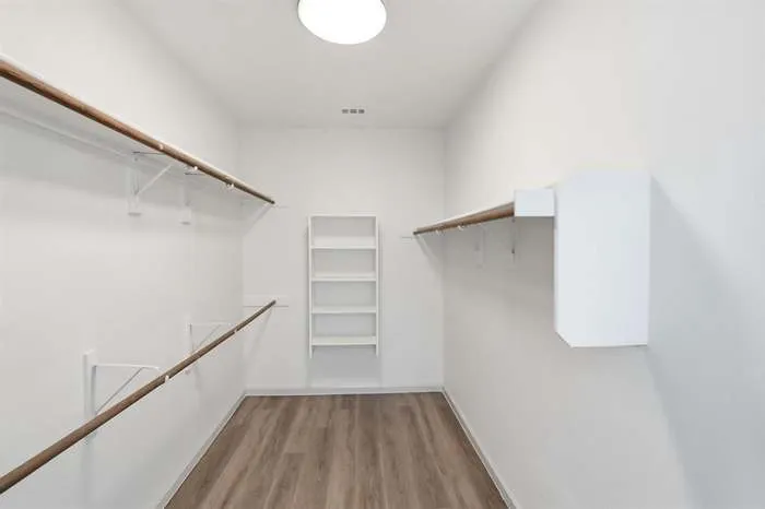 Owner suite walk-in closet