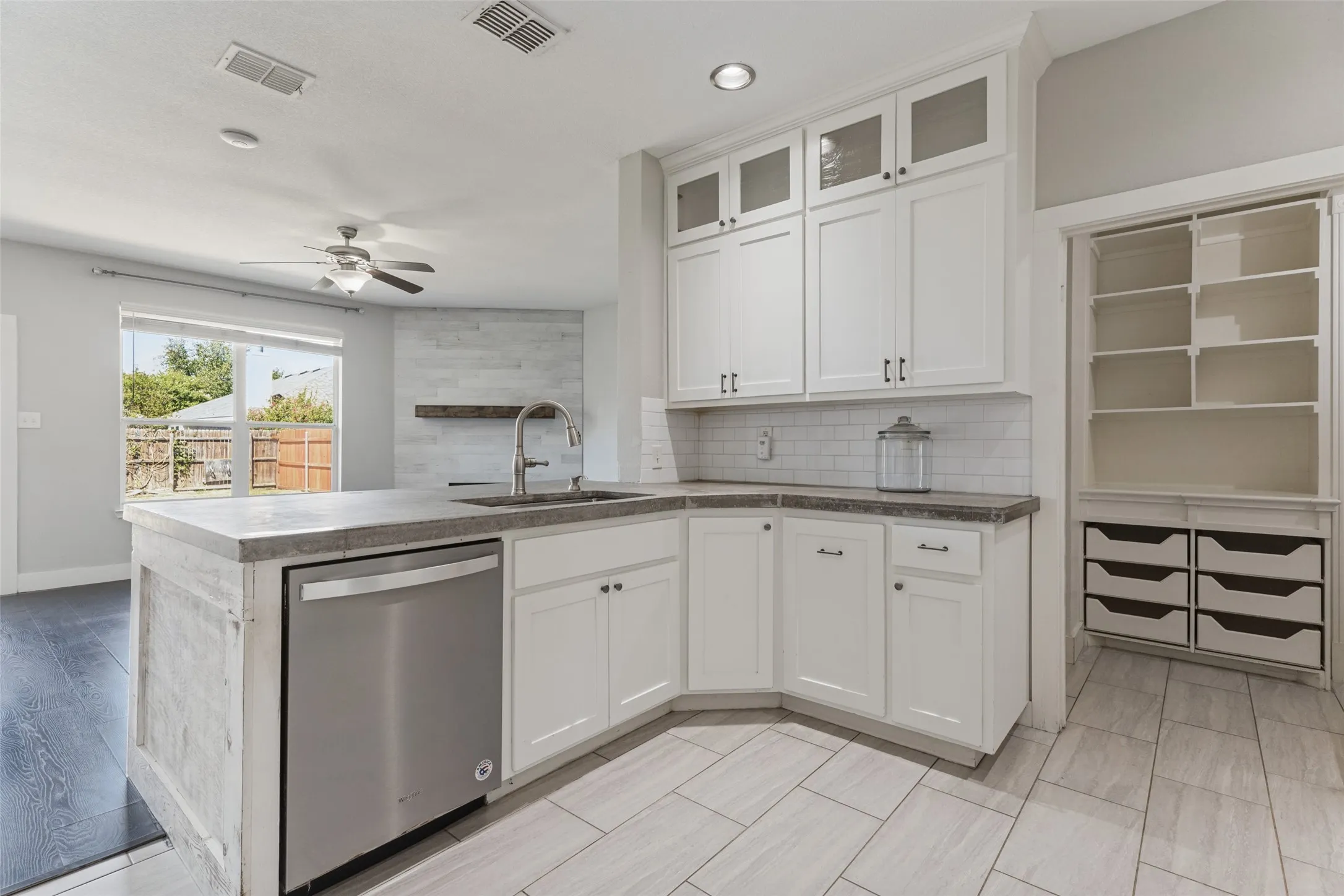 Large Open concept kitchen