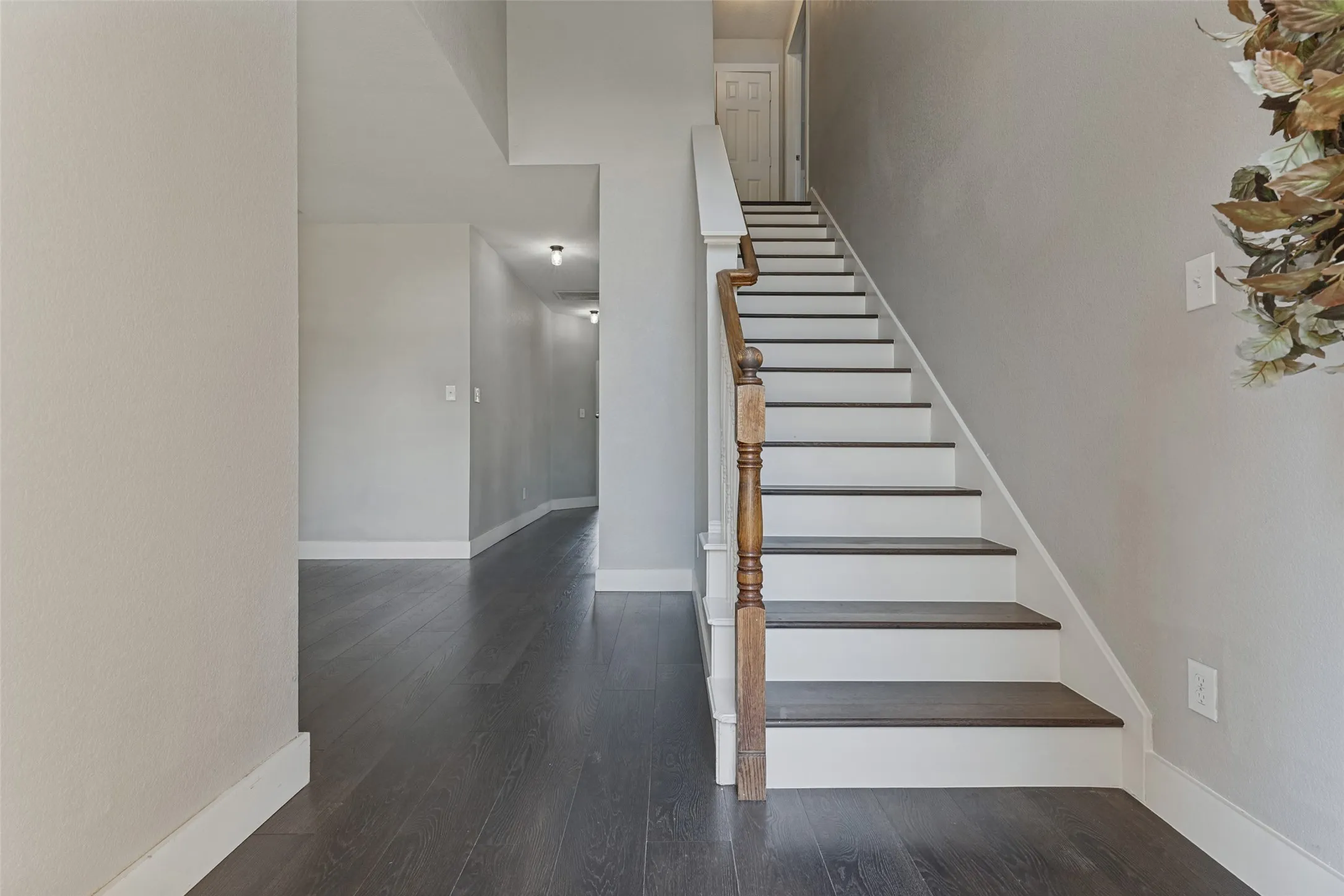 Newly updated staircase