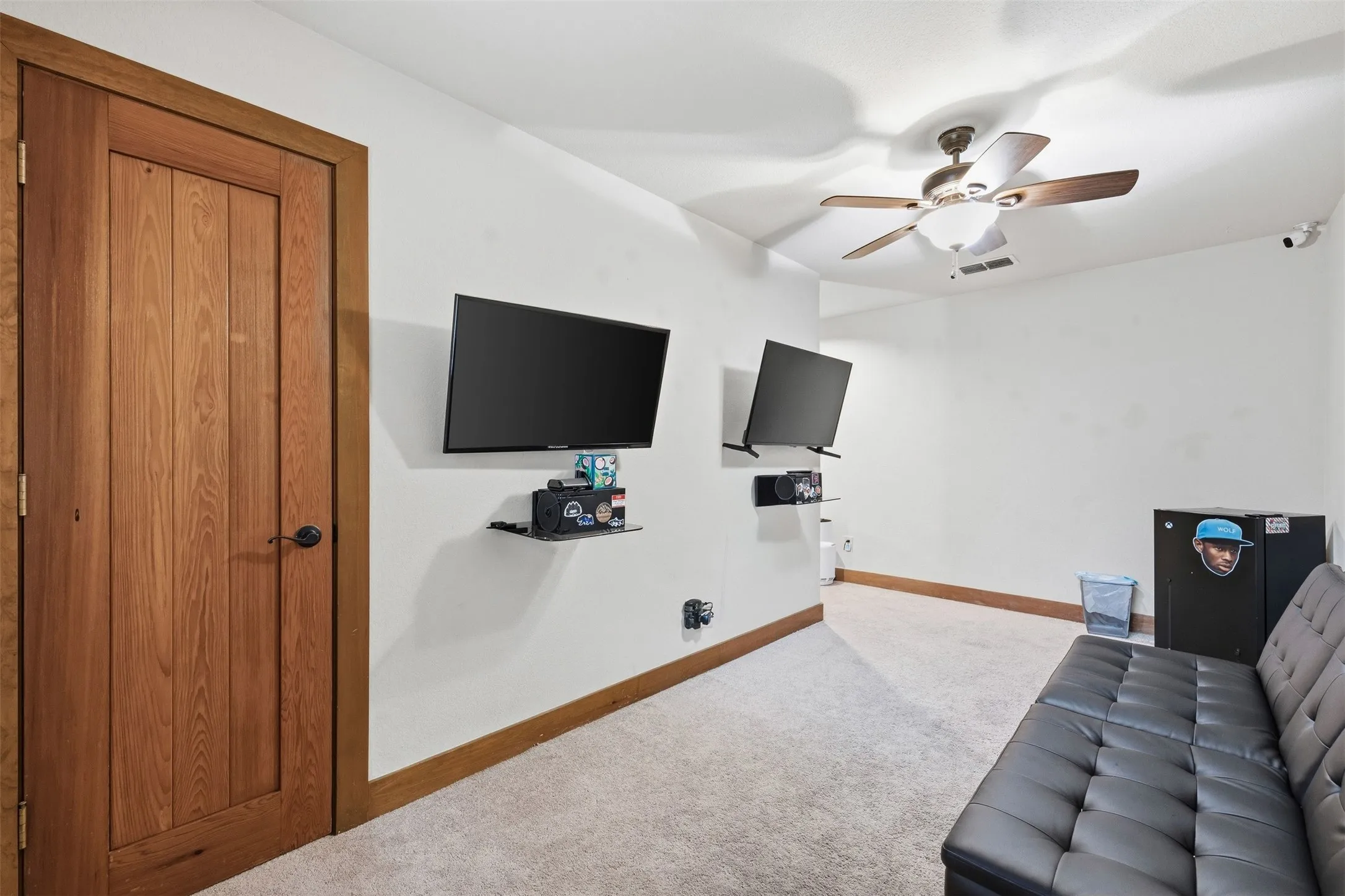 upstairs living