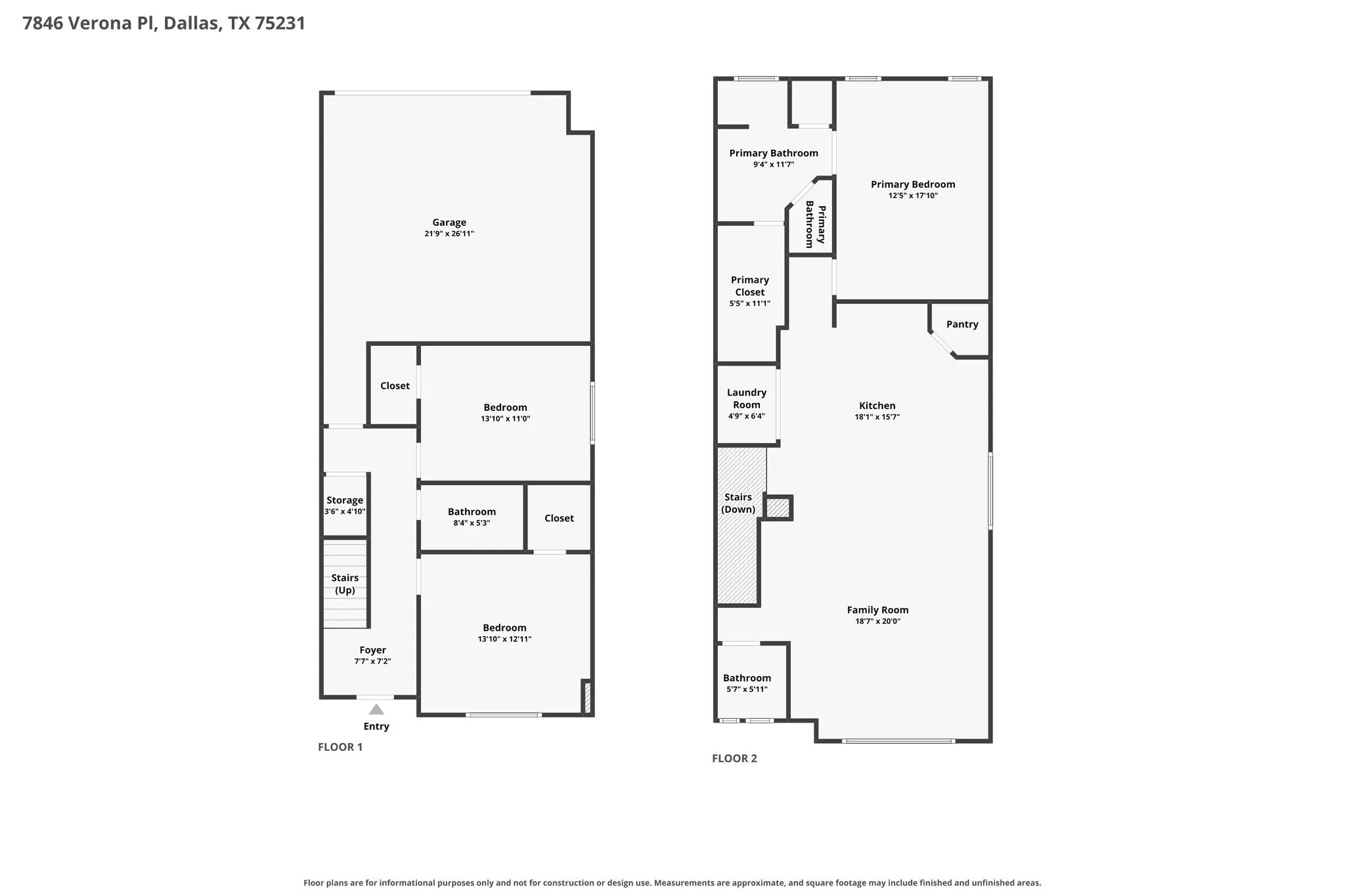 Single Family Residence For Sale in Dallas County , 7846 Verona Place, Dallas, Texas 75231, 3 Bedroom, 3 Bathroom, 2 Garage spaces, 1,744 Sqft, built in 2017, mls#21380969, Real Estate Agent in Dallas, Homes For Sale in Dallas county, Homes For Sale in Dallas, Realtor in Dallas Texas, Real Estate Brokerage Independent Realty Texas, Luminita Cordes Realtor