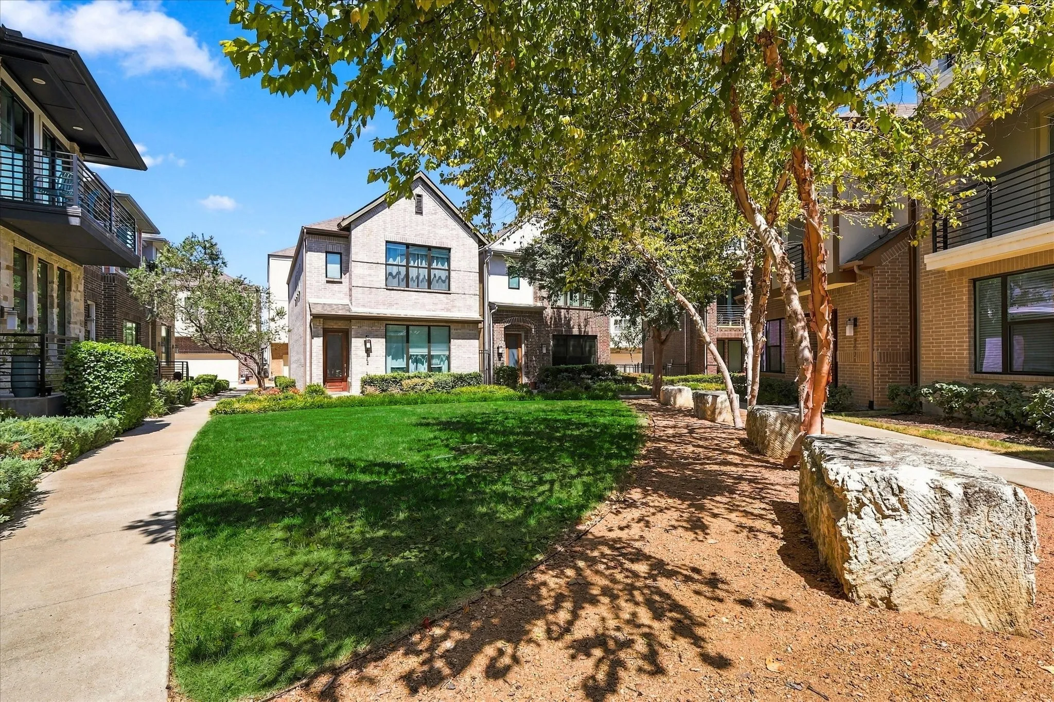 This is the park view - looking from the home.
