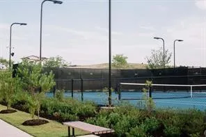 Community Tennis Court.