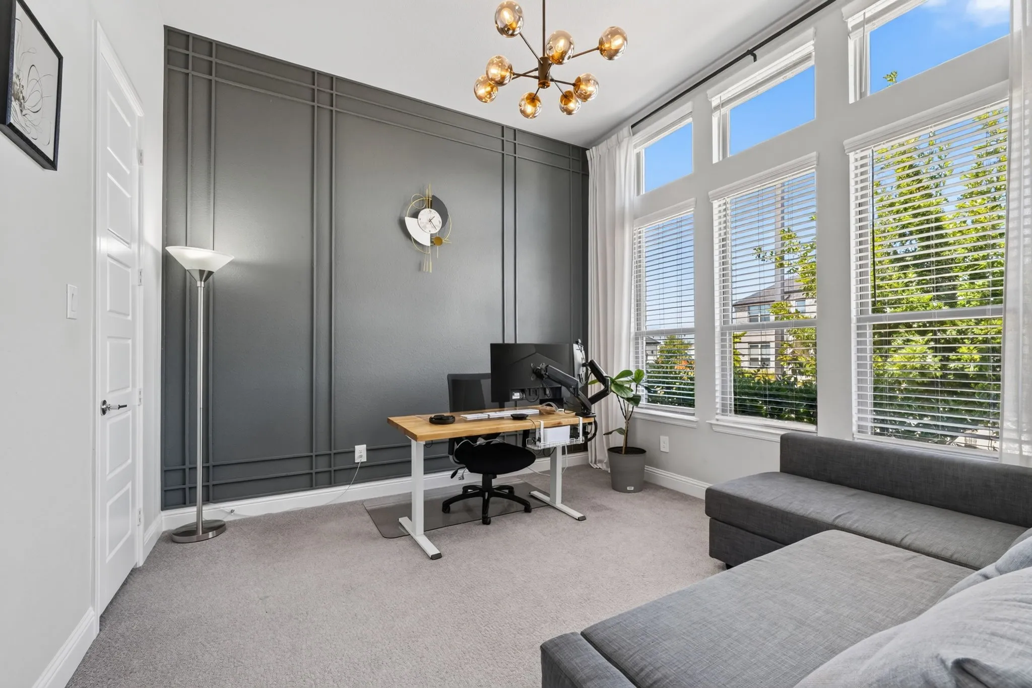 Ground floor Office or bedroom facing the front