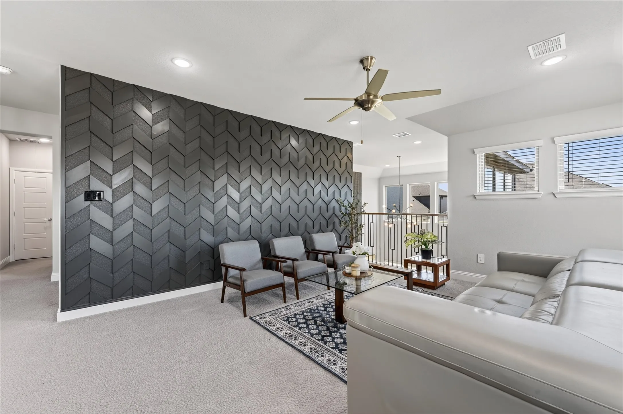 Beautiful Gameroom with tons of natural light