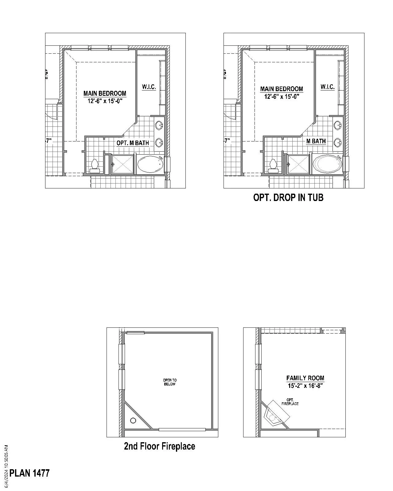 Floor plan options