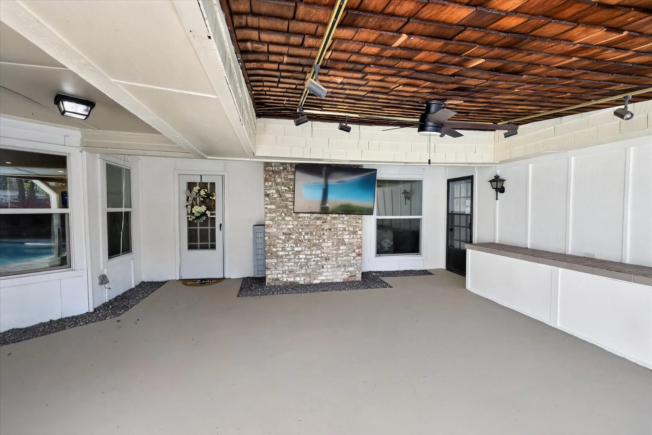 Original Photo of covered Patio