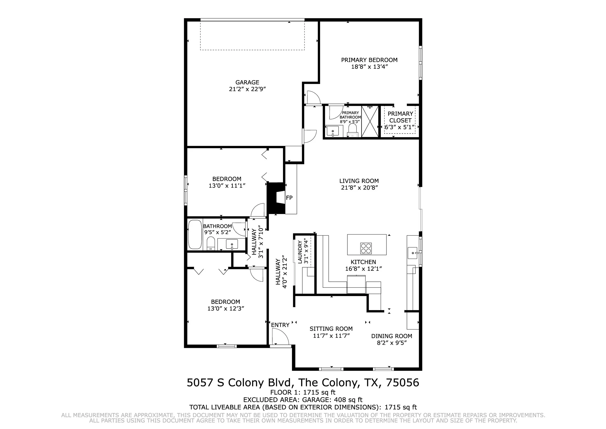 Single Family Residence For Sale in Denton County , 5057 S Colony Boulevard, The Colony, Texas 75056, 3 Bedroom, 2 Bathroom, 2 Garage spaces, 1,699 Sqft, built in 1976, mls#21387069, Real Estate Agent in The Colony, Homes For Sale in Denton county, Homes For Sale in The Colony, Realtor in The Colony Texas, Real Estate Brokerage Independent Realty Texas, Luminita Cordes Realtor