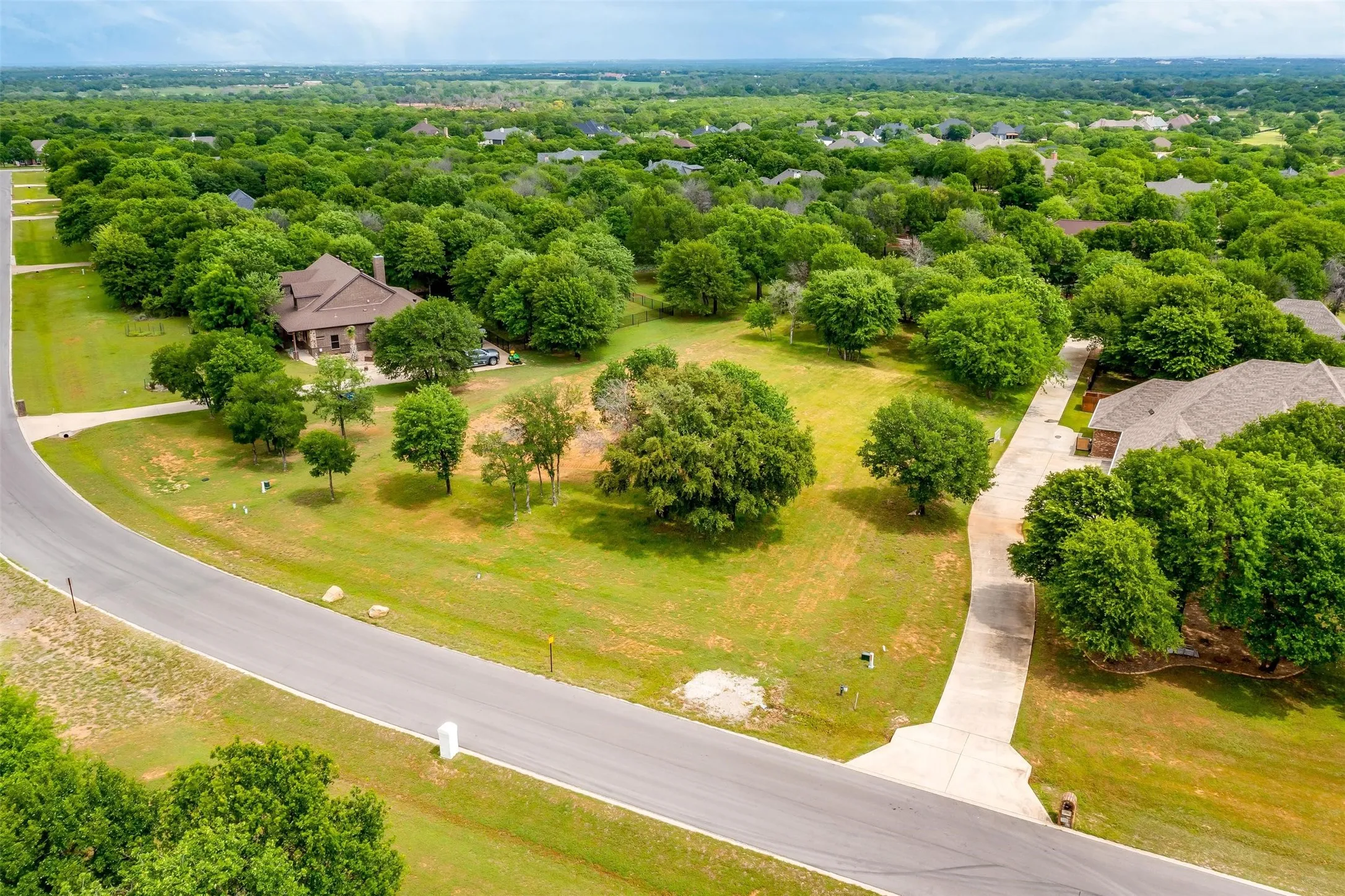 View of birds eye view of property
