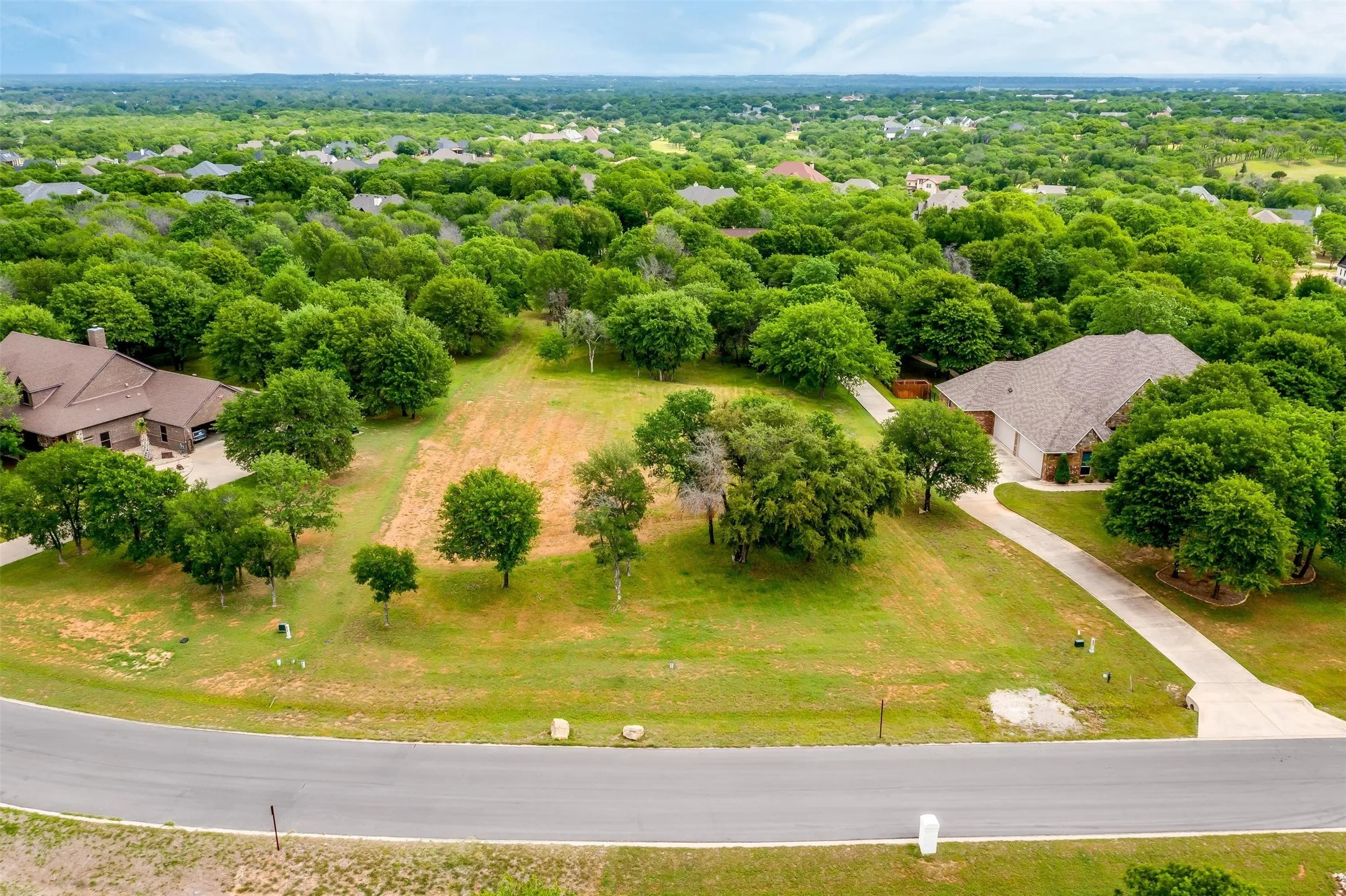View of birds eye view of property