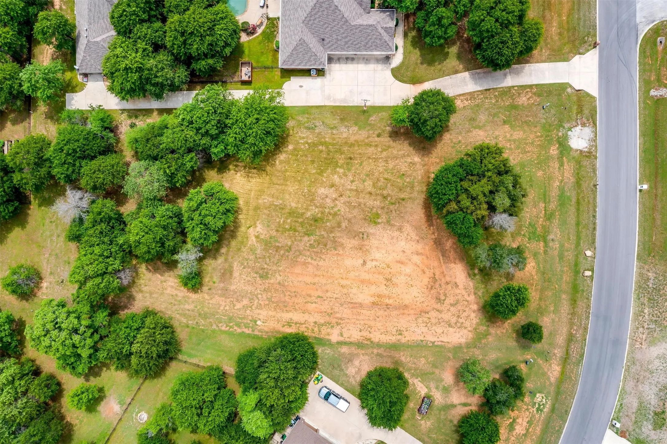 View of birds eye view of property