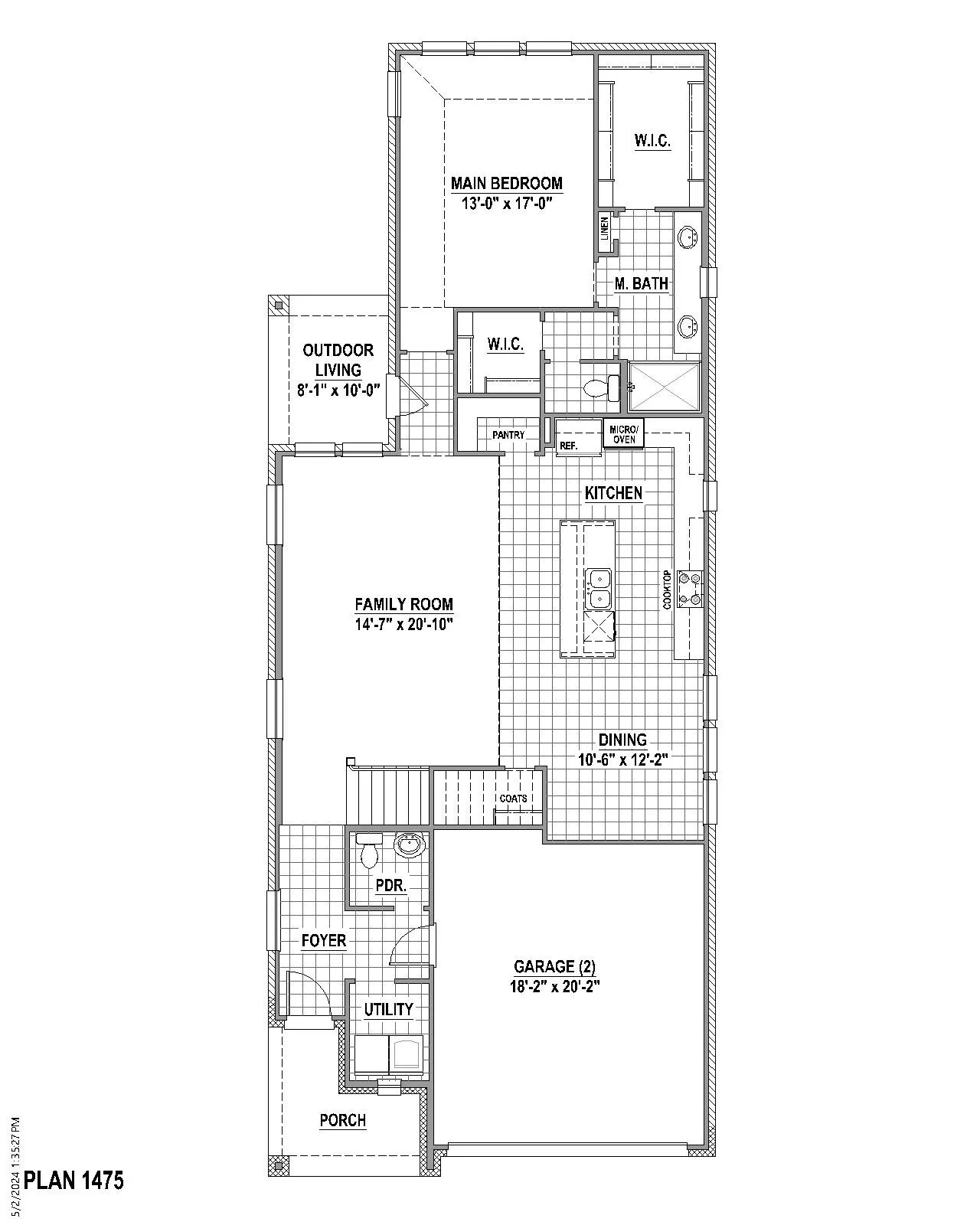 1st level floor plan