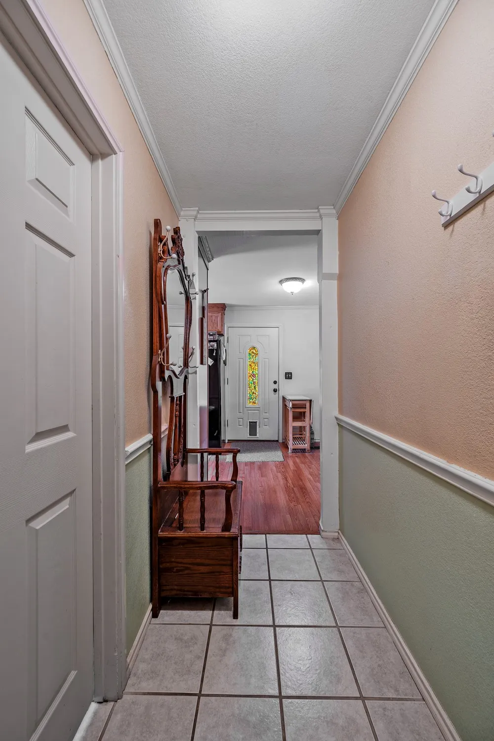 Main entry into house