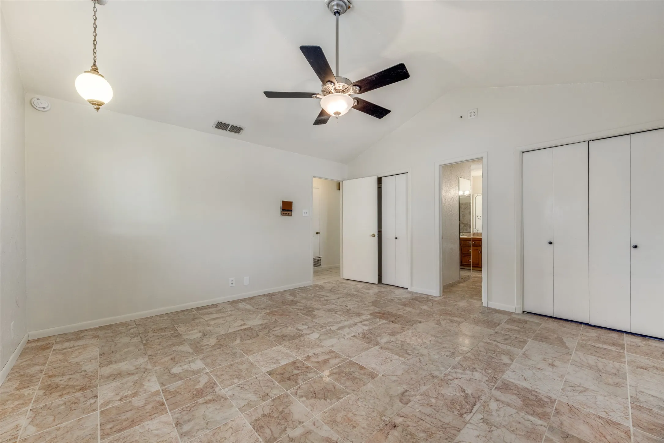 Alternate view of master bedroom.