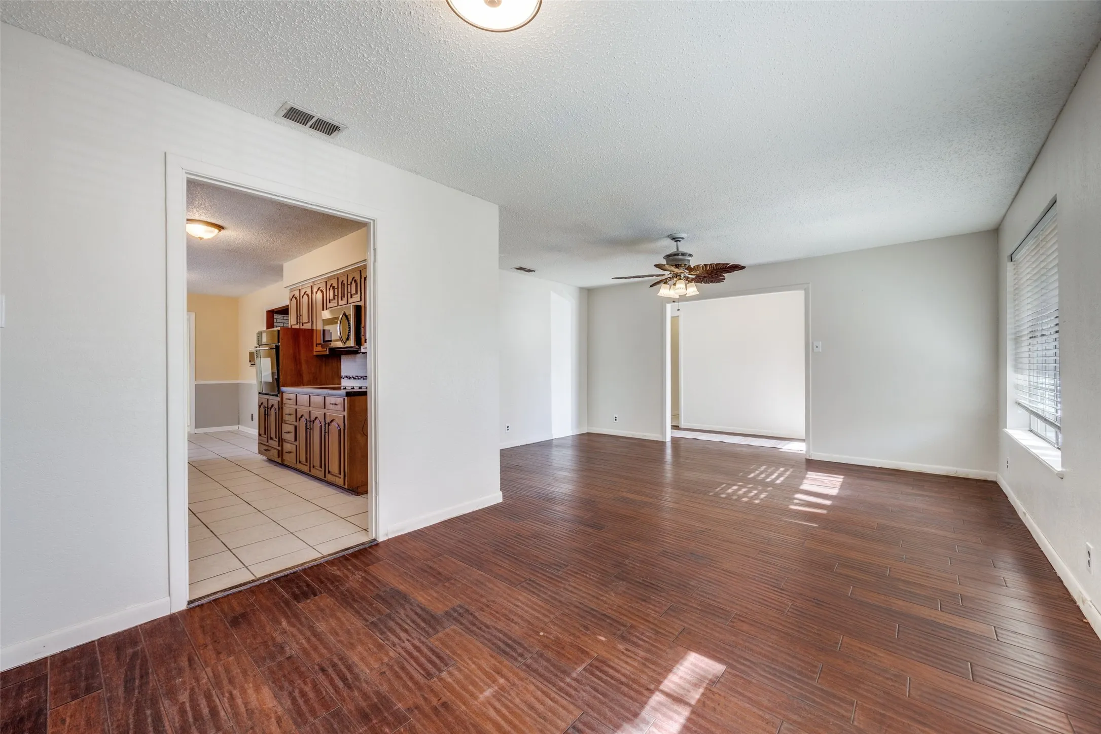 Alternate view of the formal living & dining that leads to the kitchen.