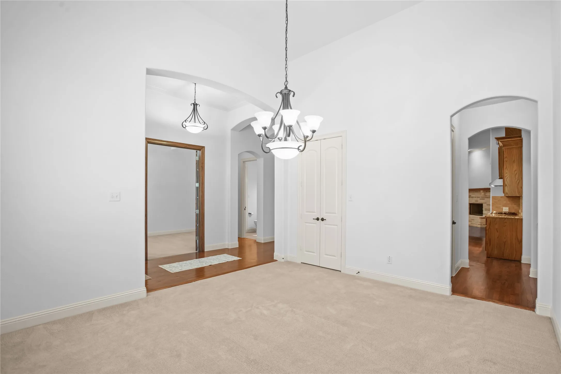 Notice the extra closet space in the dining room and the butlers pantry.  So much storage throughout.