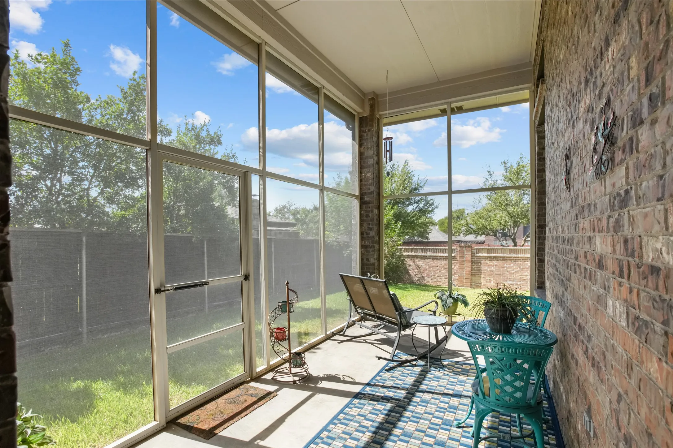 Wonderful screened in porch!